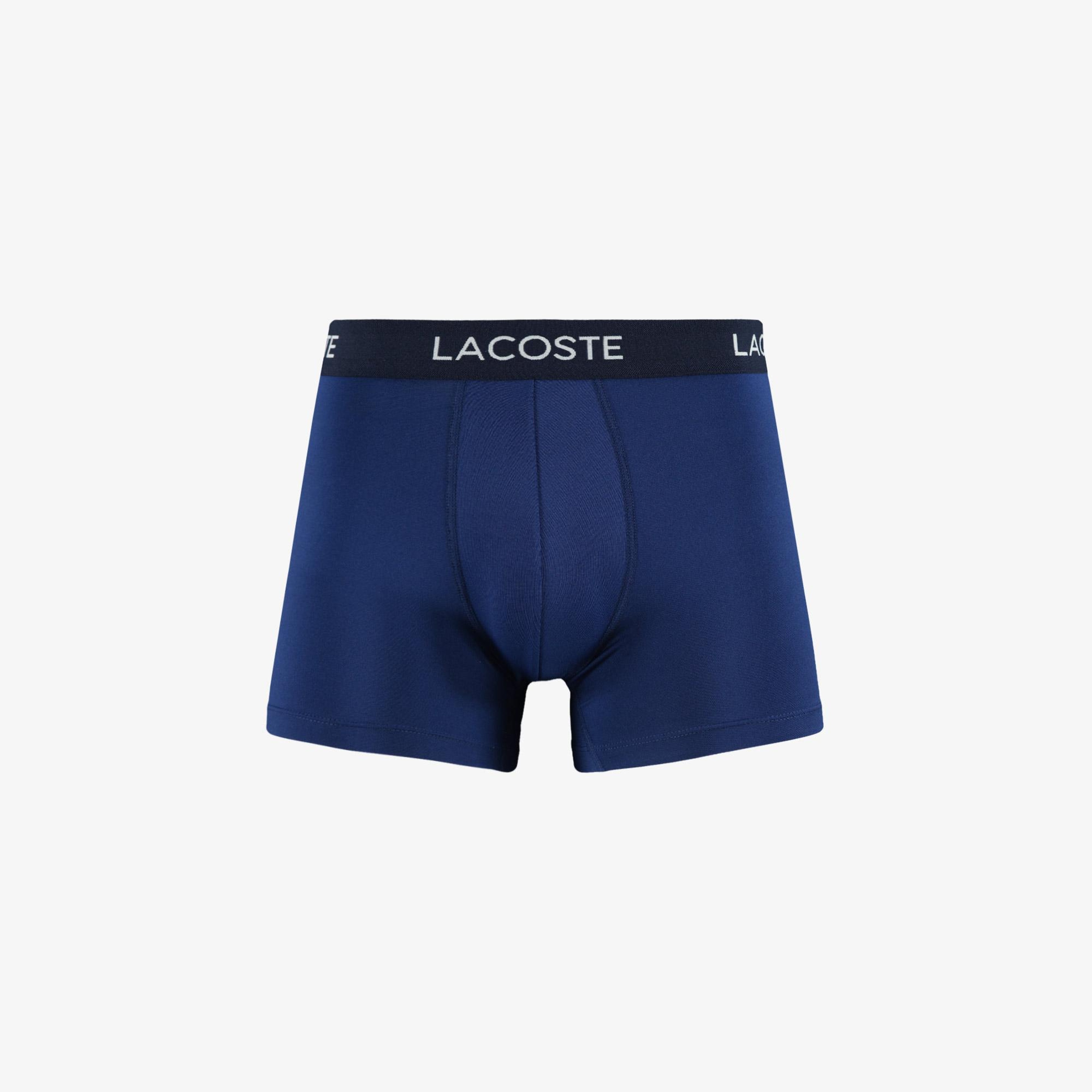 Lacoste Erkek 3'lü Renkli Boxer