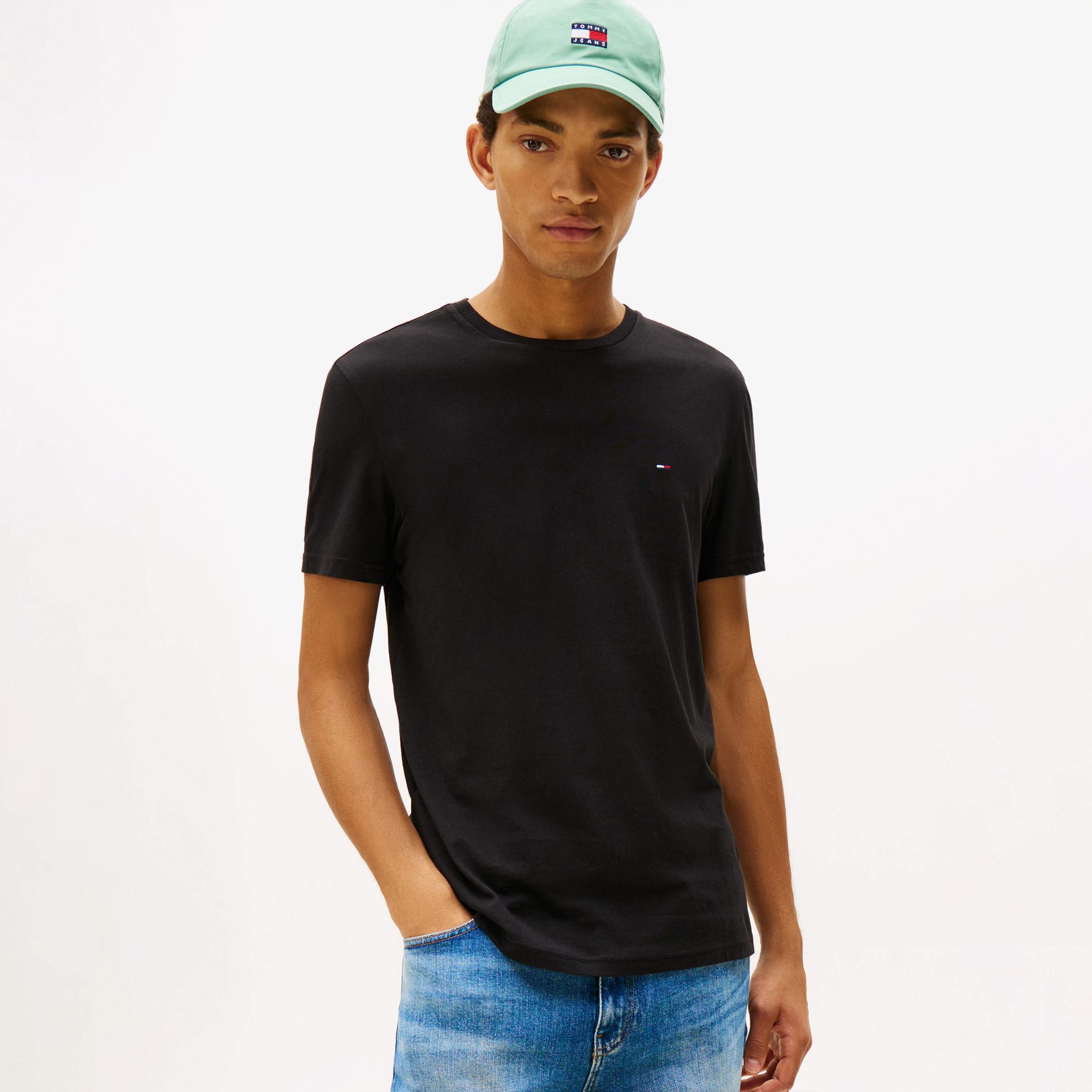 Tommy Hilfiger Classic Flag Erkek Renkli T-Shirt