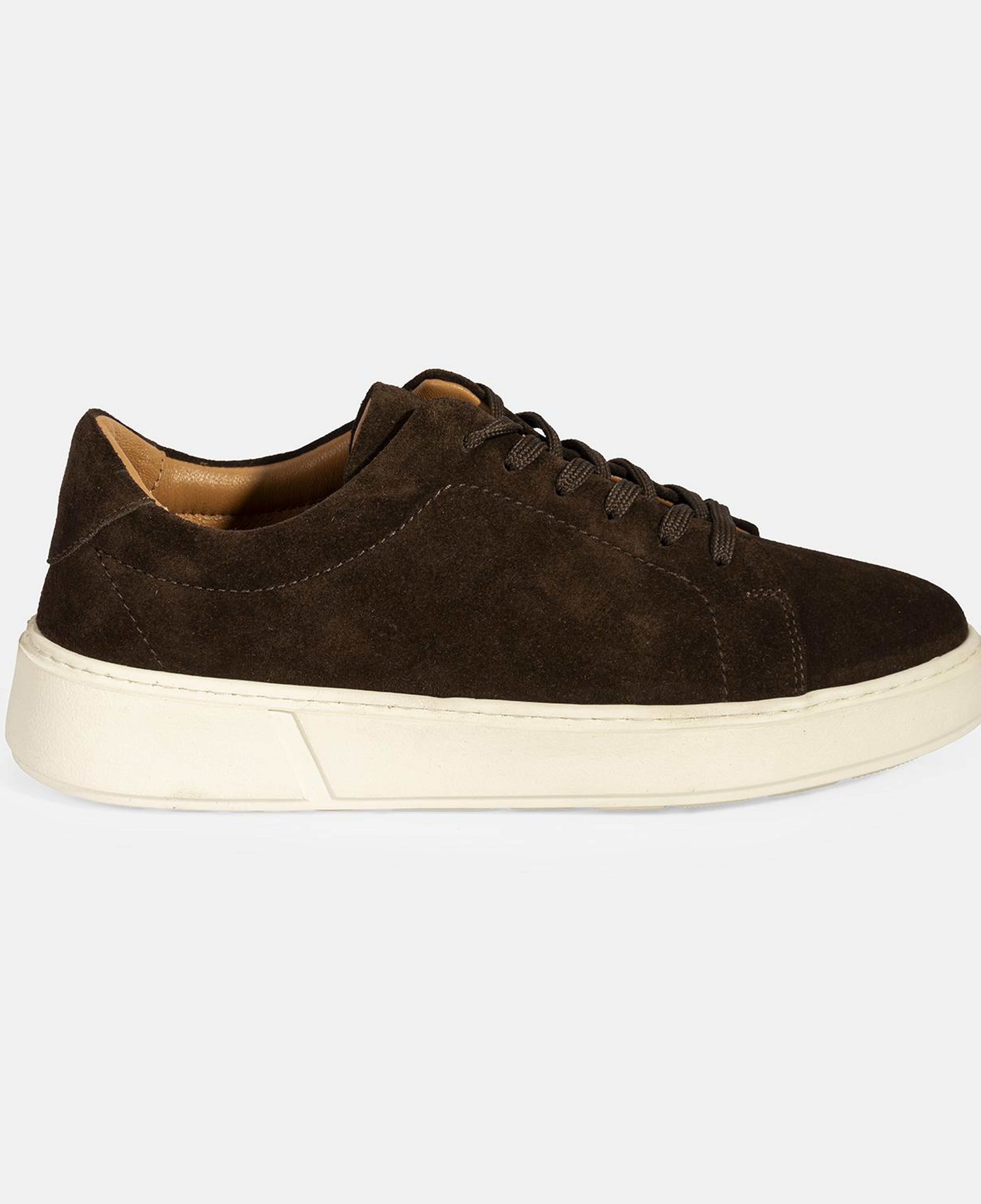 Erkek Kahve Bağcıklı Süet Spor Ayakkabı