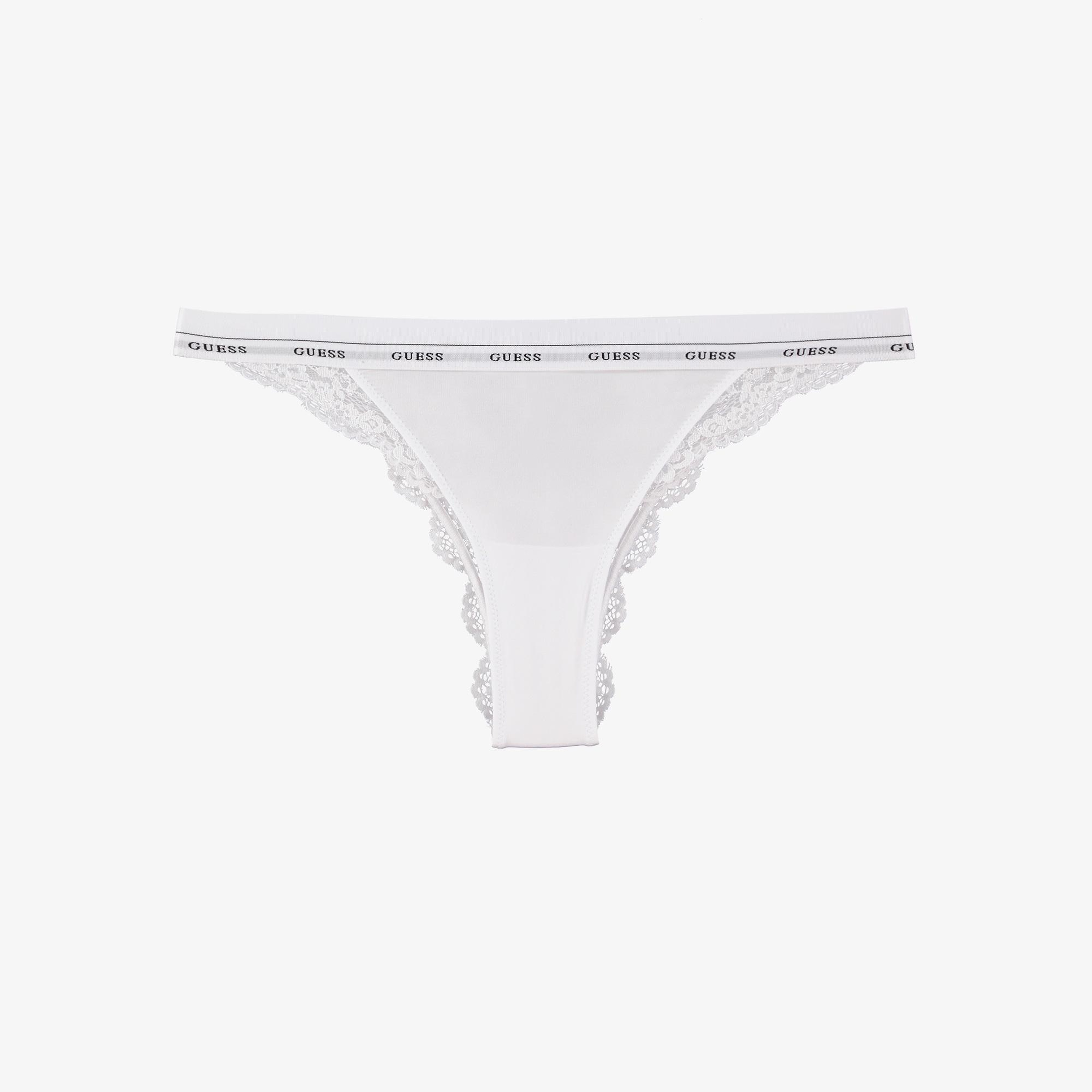 Guess Jane Brazilian Kadın Beyaz Külot