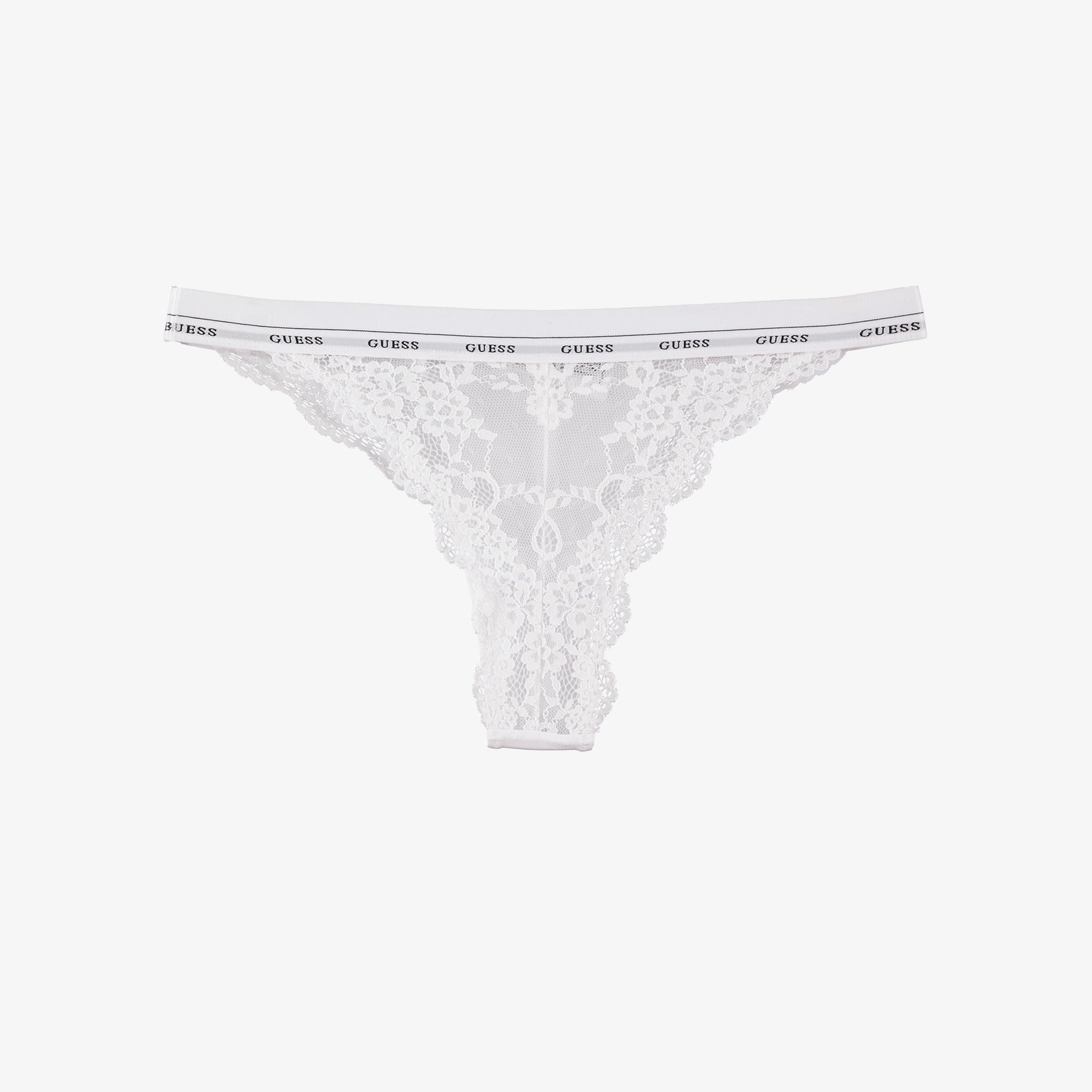 Guess Jane Brazilian Kadın Beyaz Külot