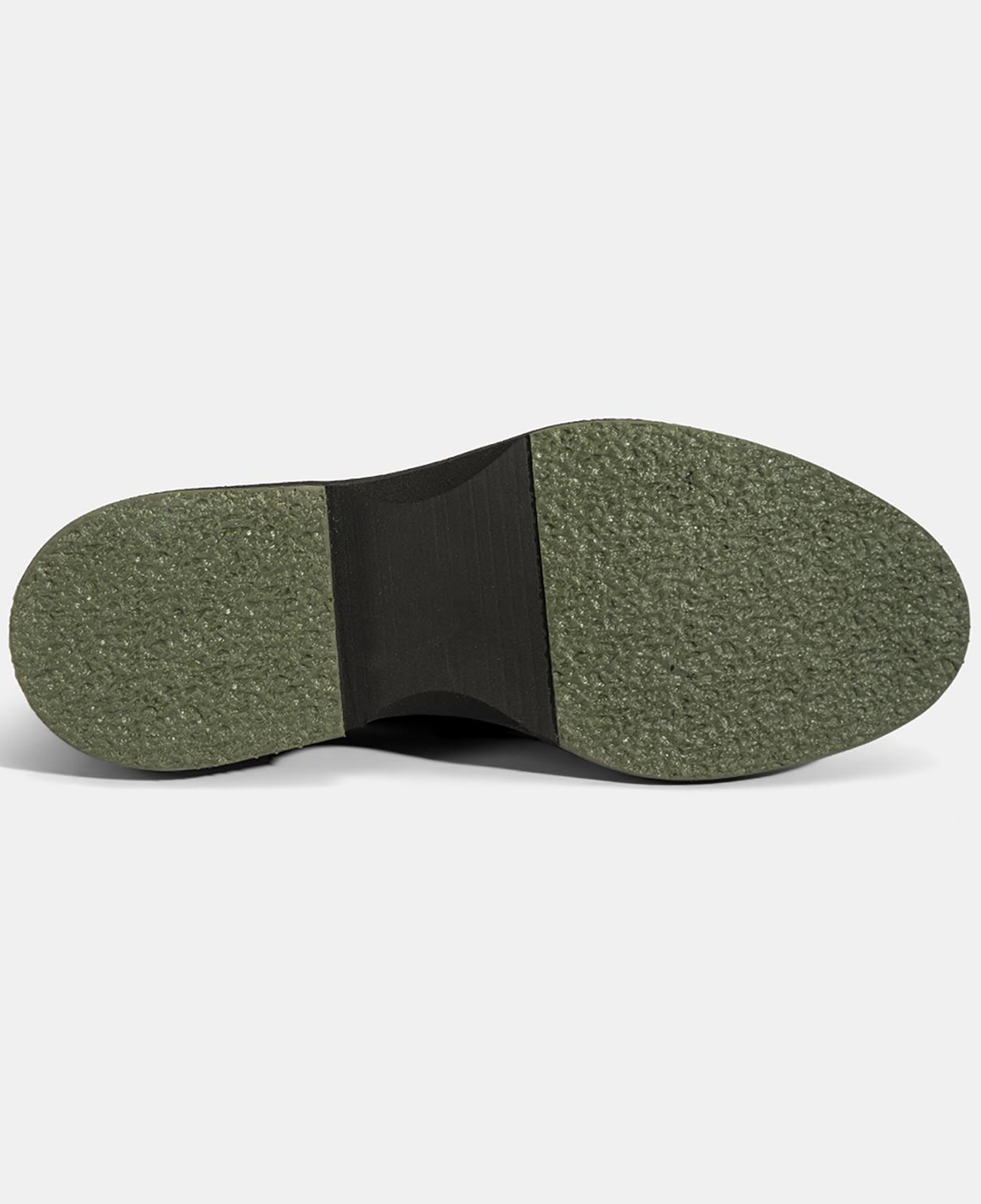 Erkek Kahve Kroko Baskılı Deri Loafer