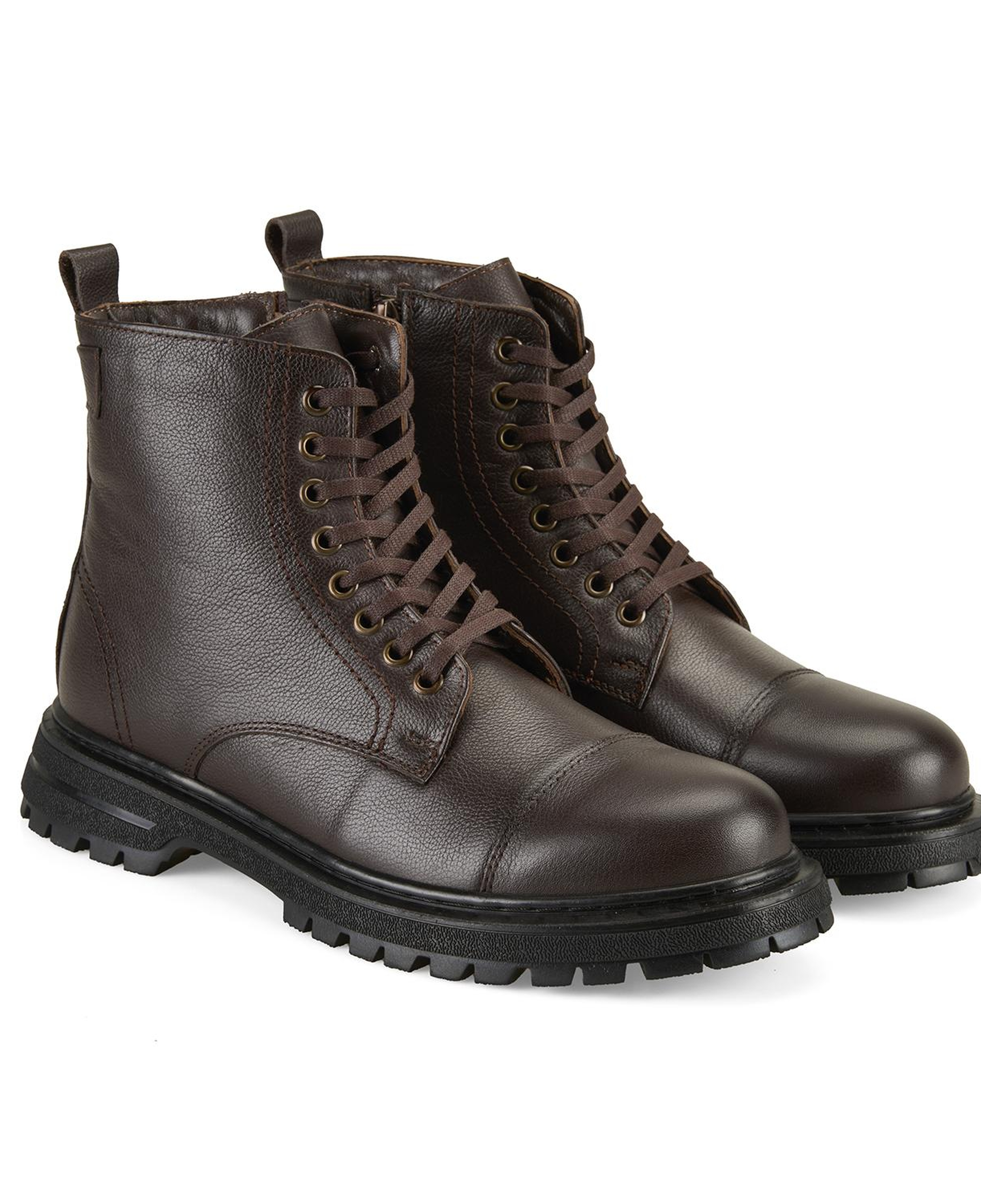 Virgina Koyu Kahve Erkek Deri Bot