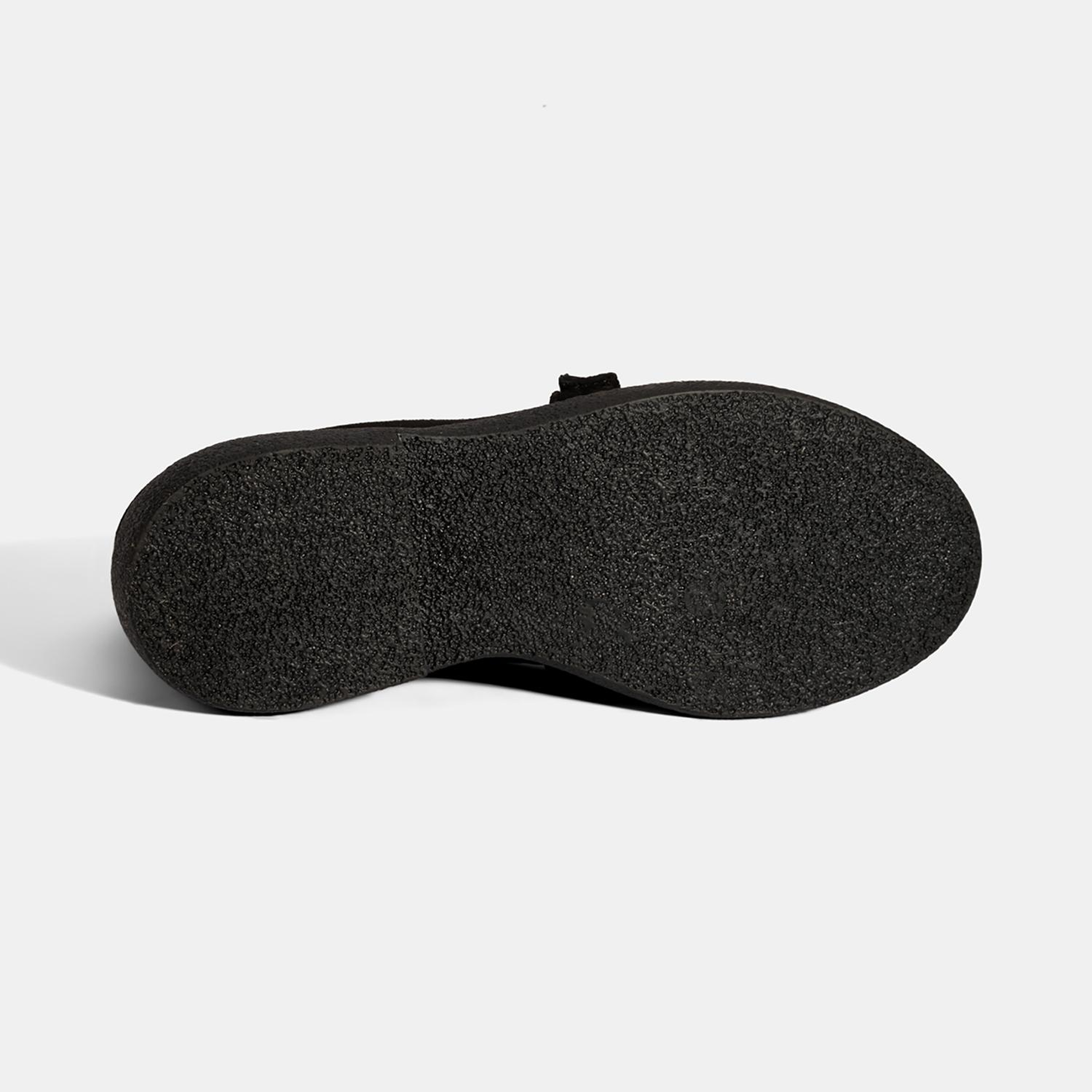 Kadın Siyah Metal Toka Detaylı Süet Loafer