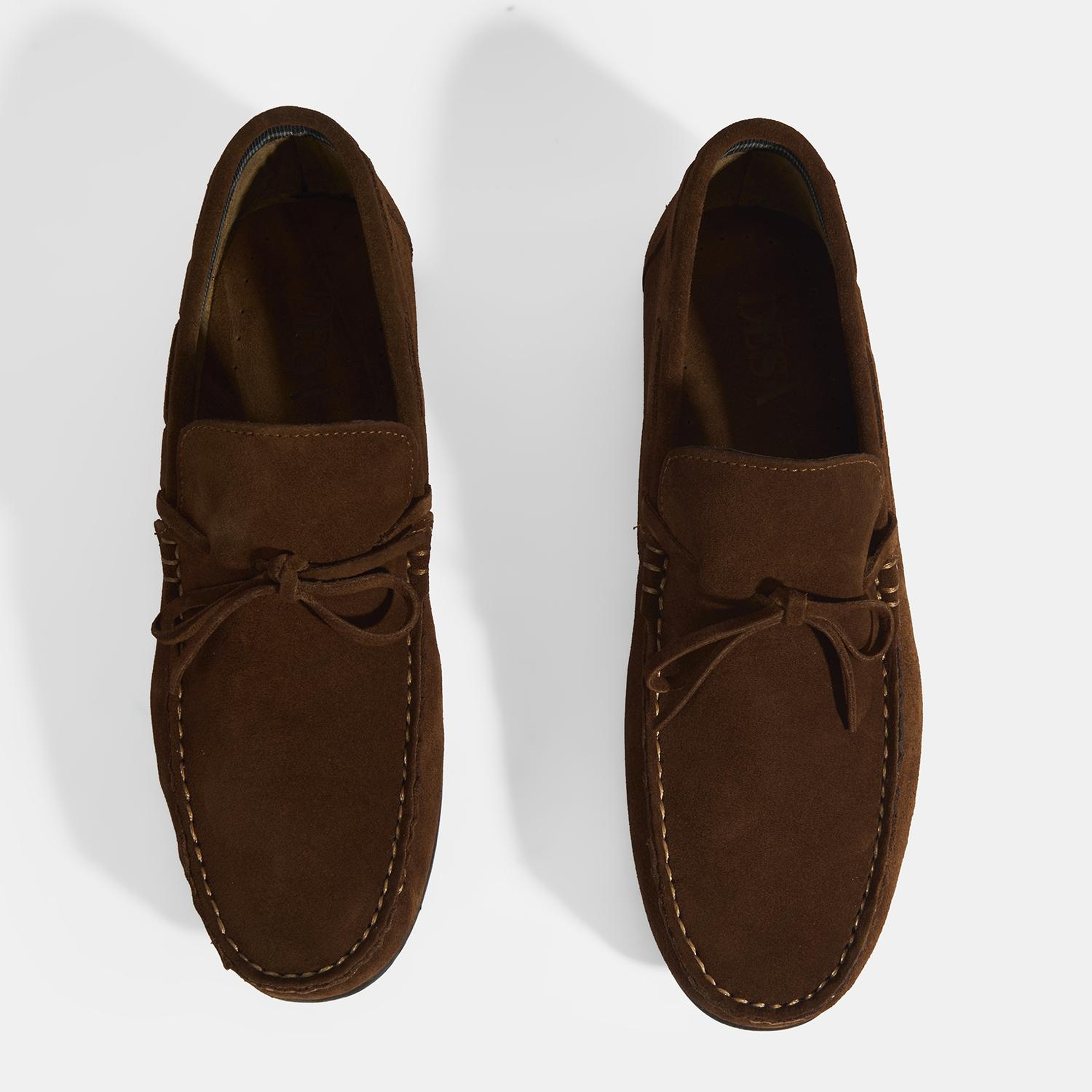 Calandra Taba Erkek Bağcık Detaylı Slip-On Süet Loafer