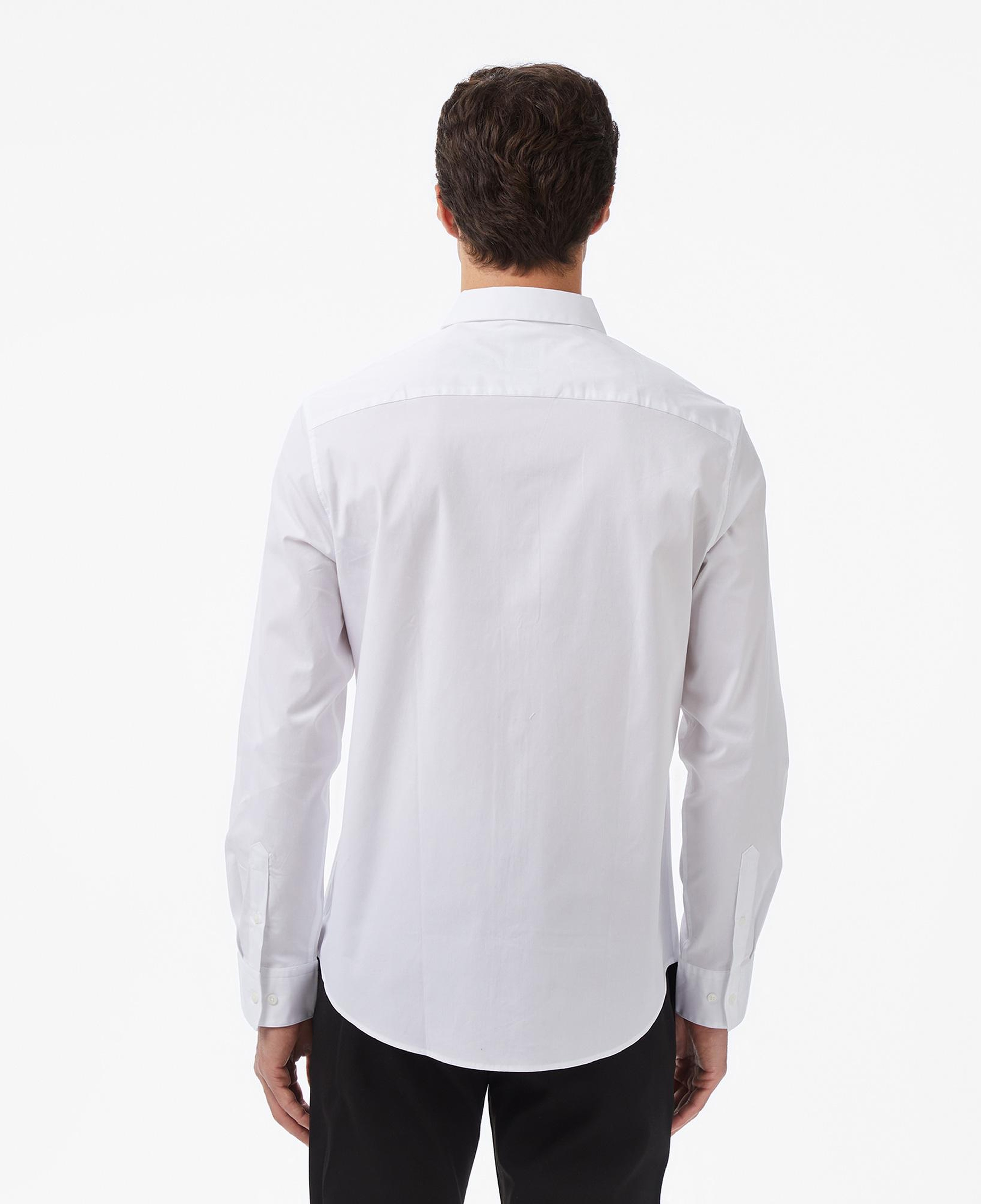 Calvin Klein Solid Stretch Classic Erkek Beyaz Gömlek