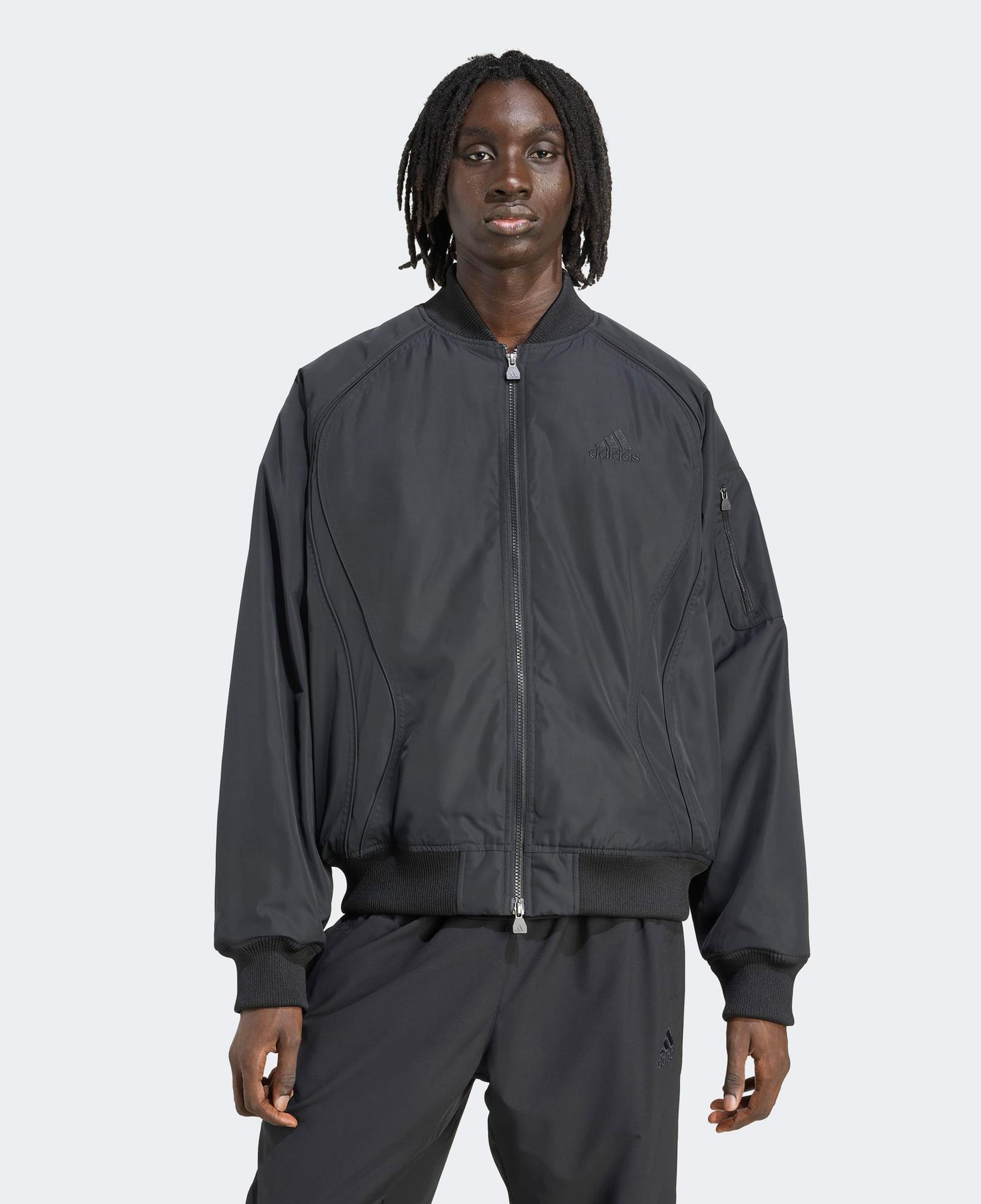 adidas Teamgeist Erkek Siyah Ceket