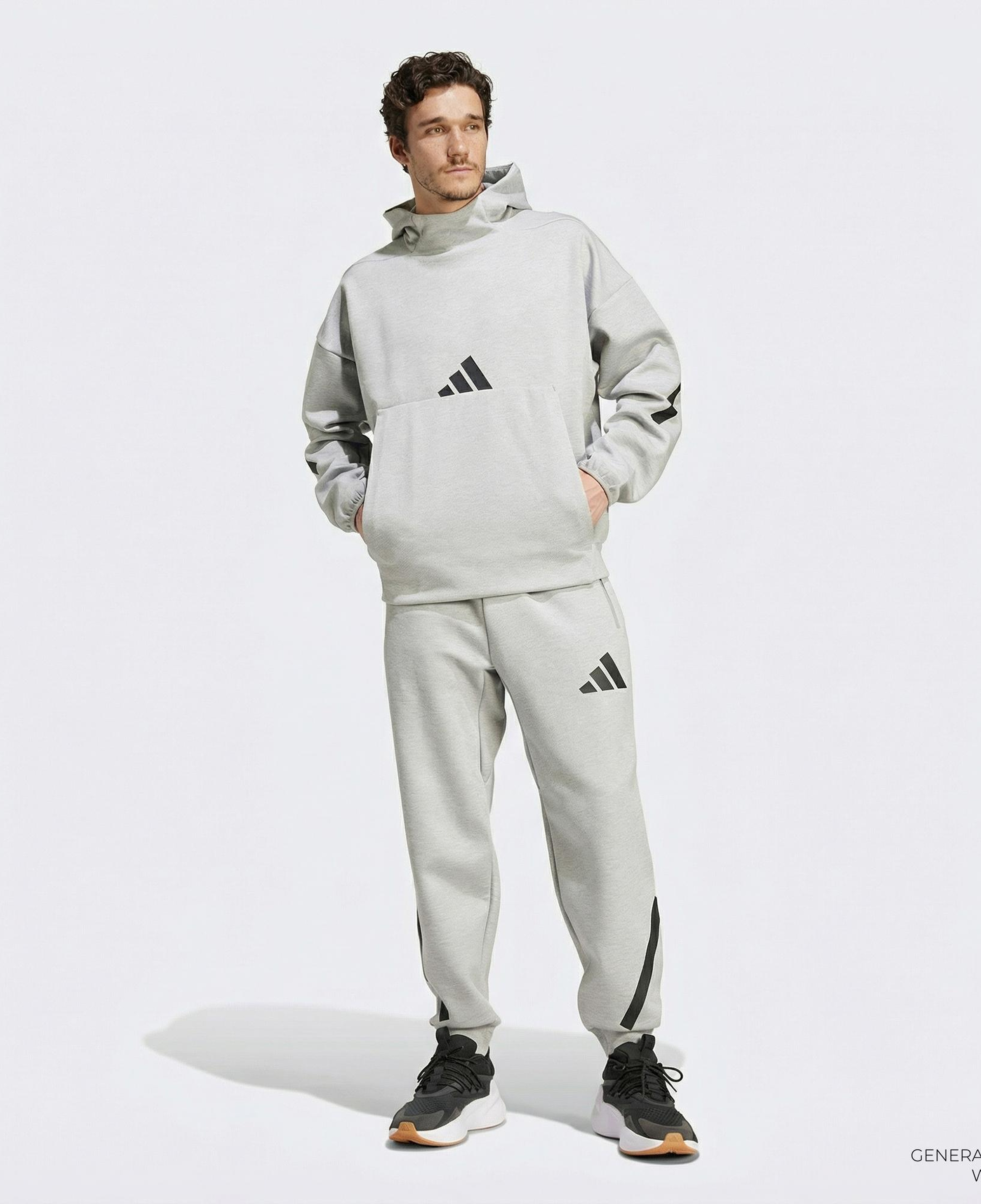 adidas Z.N.E. Erkek Gri Eşofman Altı