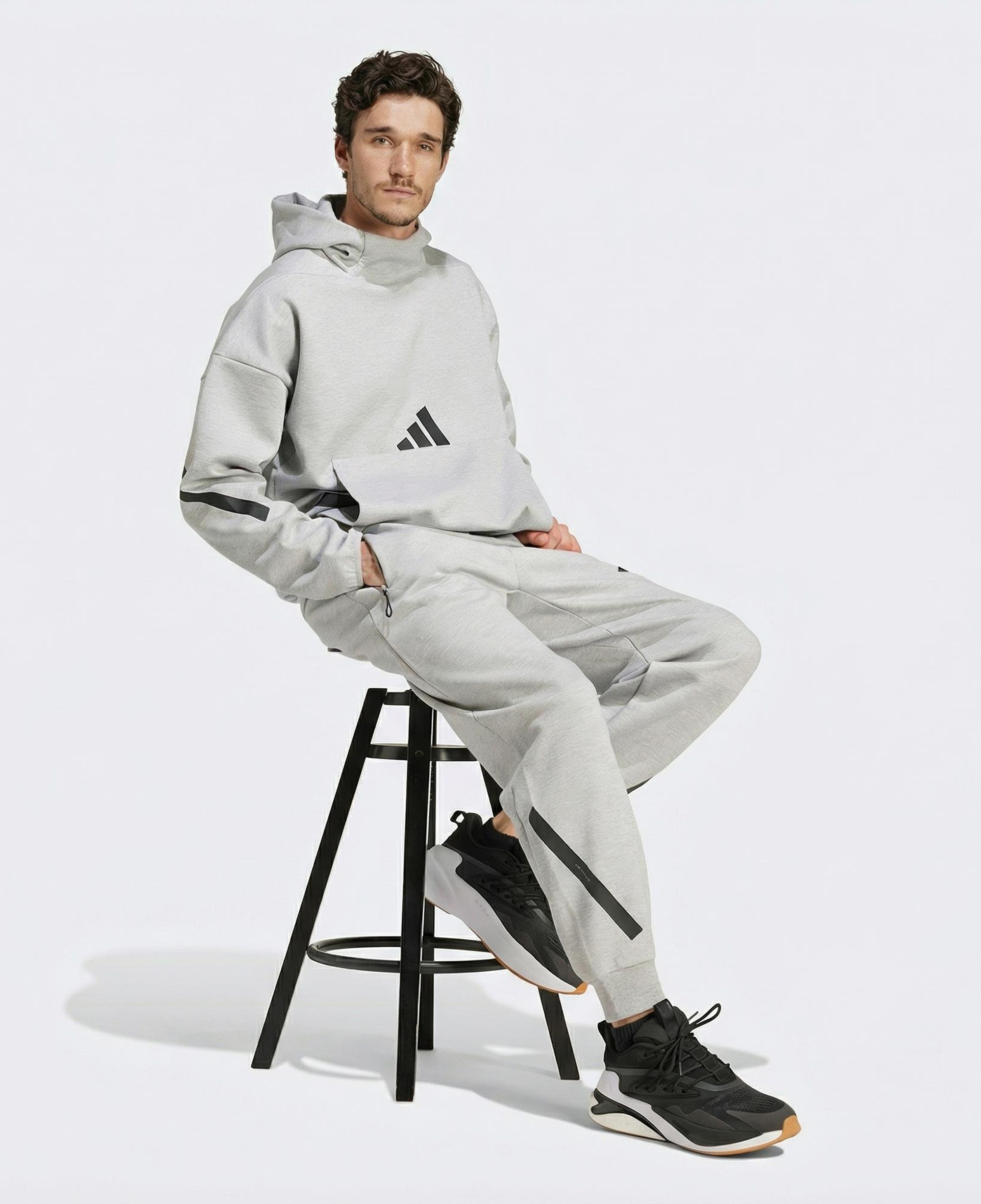 adidas Z.N.E. Erkek Gri Eşofman Altı