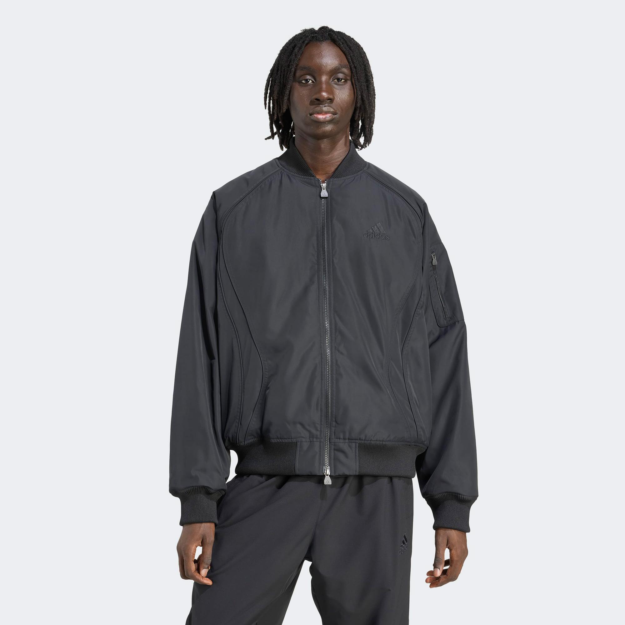 adidas Teamgeist Erkek Siyah Ceket