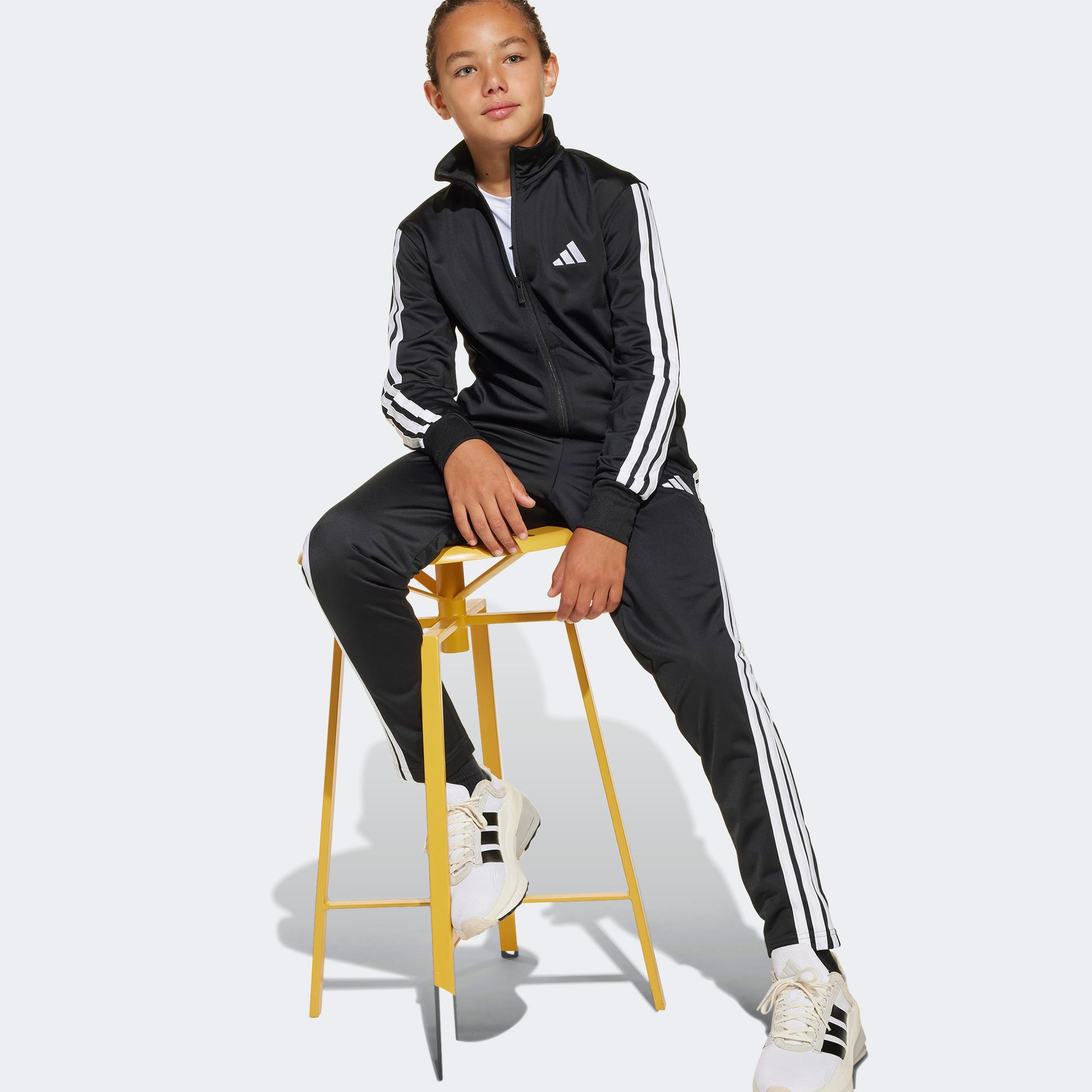 adidas Essentials Climacool Çocuk Siyah Eşofman Takımı