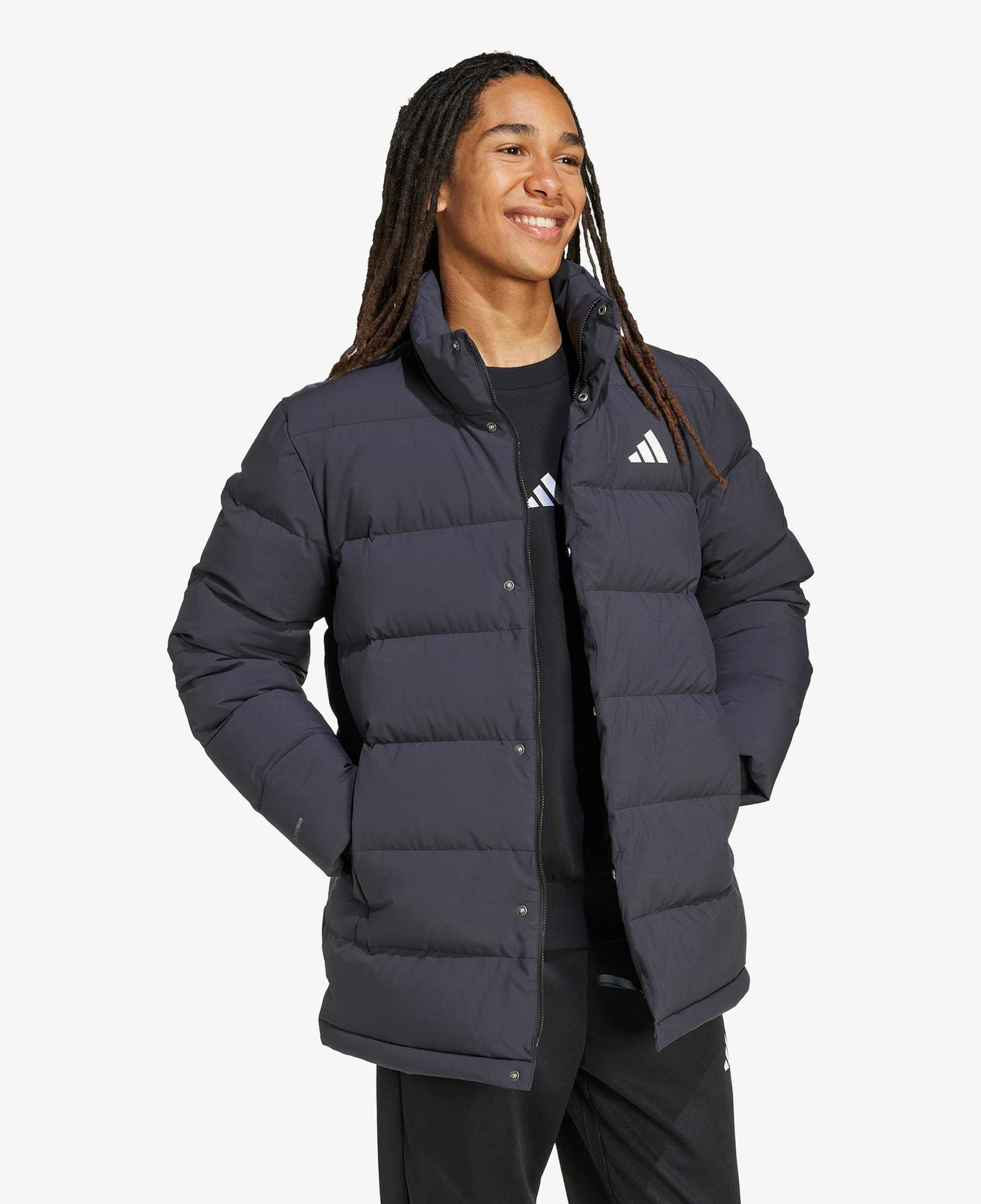 adidas Helionic Mid Erkek Siyah Mont