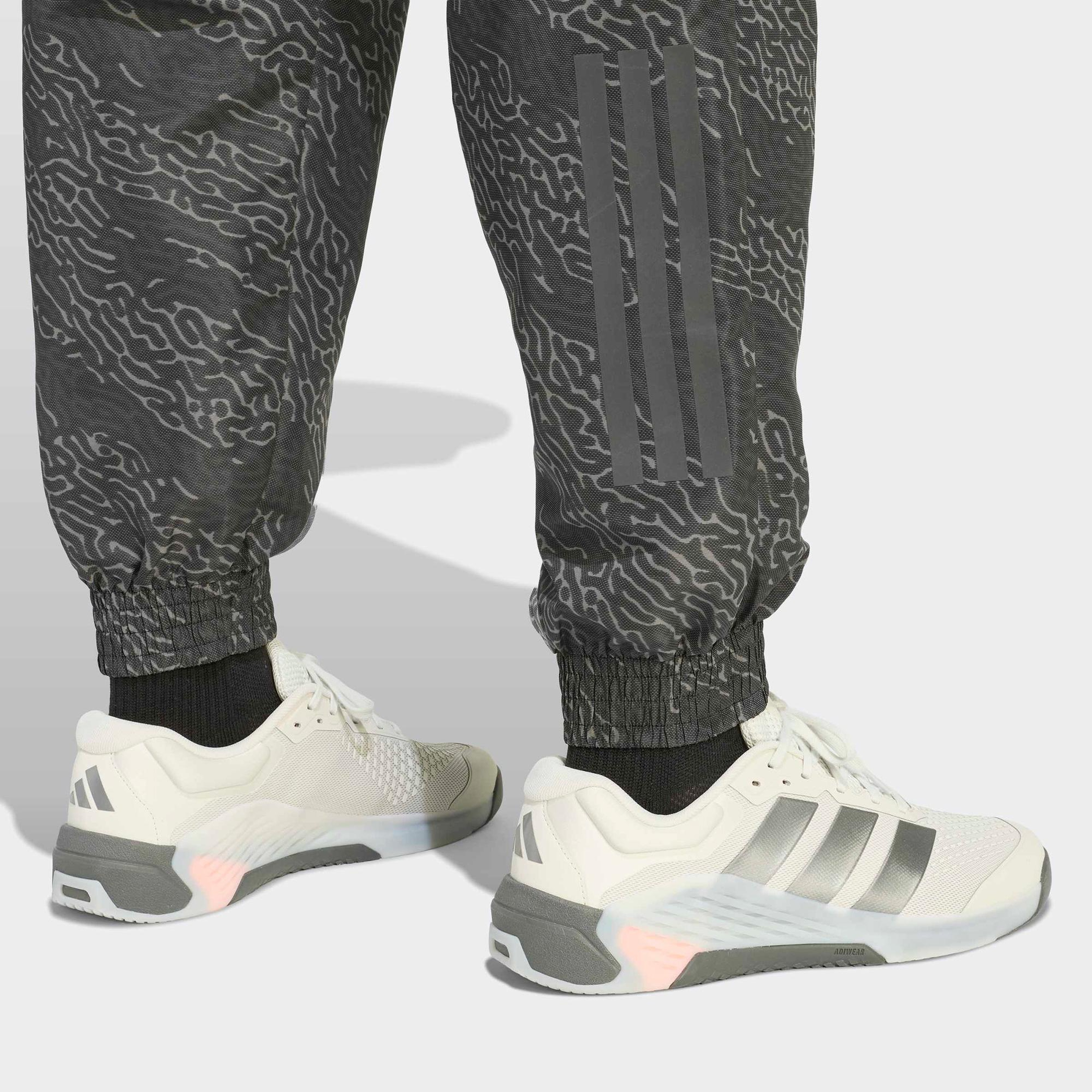 adidas Power Workout Erkek Gri Eşofman Altı
