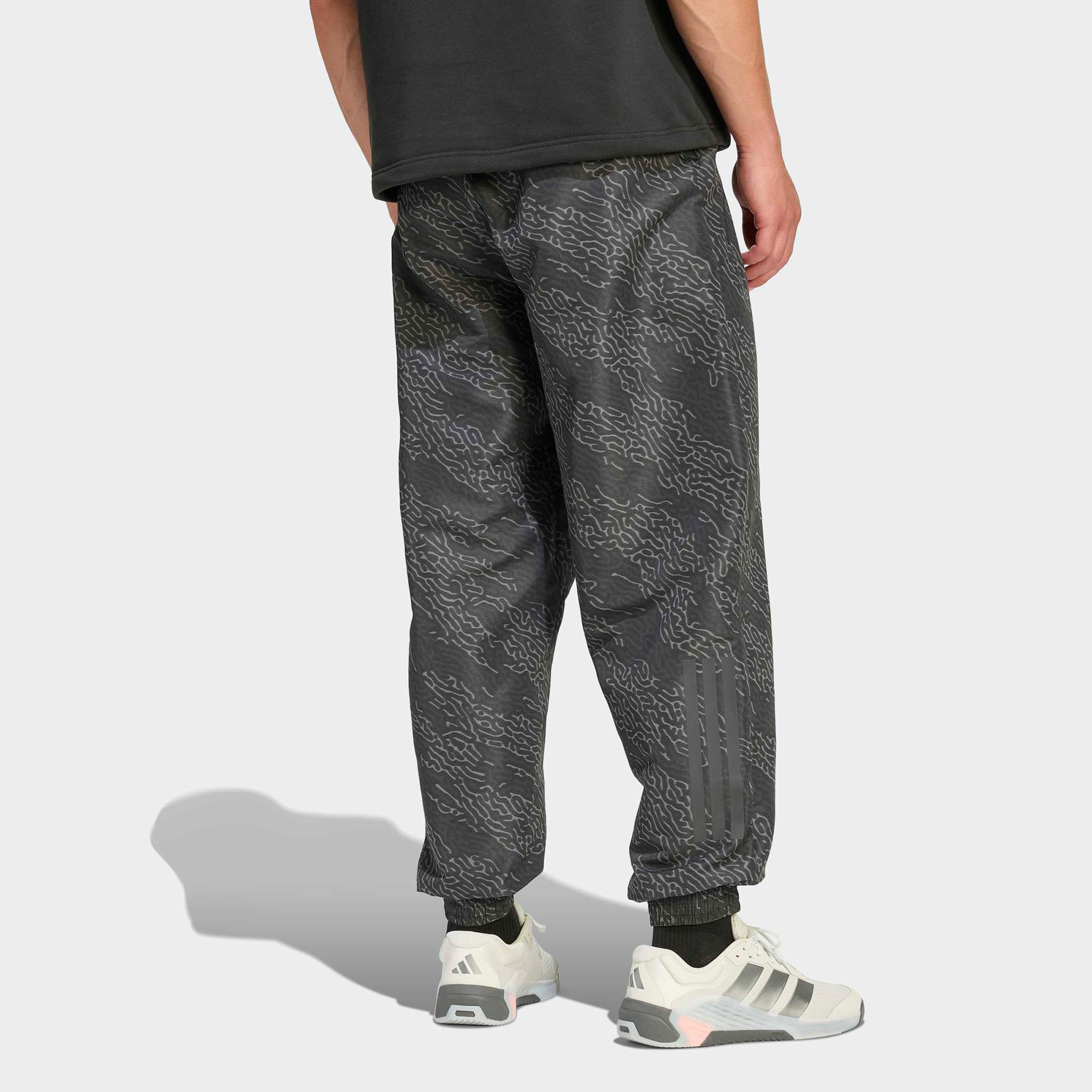 adidas Power Workout Erkek Gri Eşofman Altı