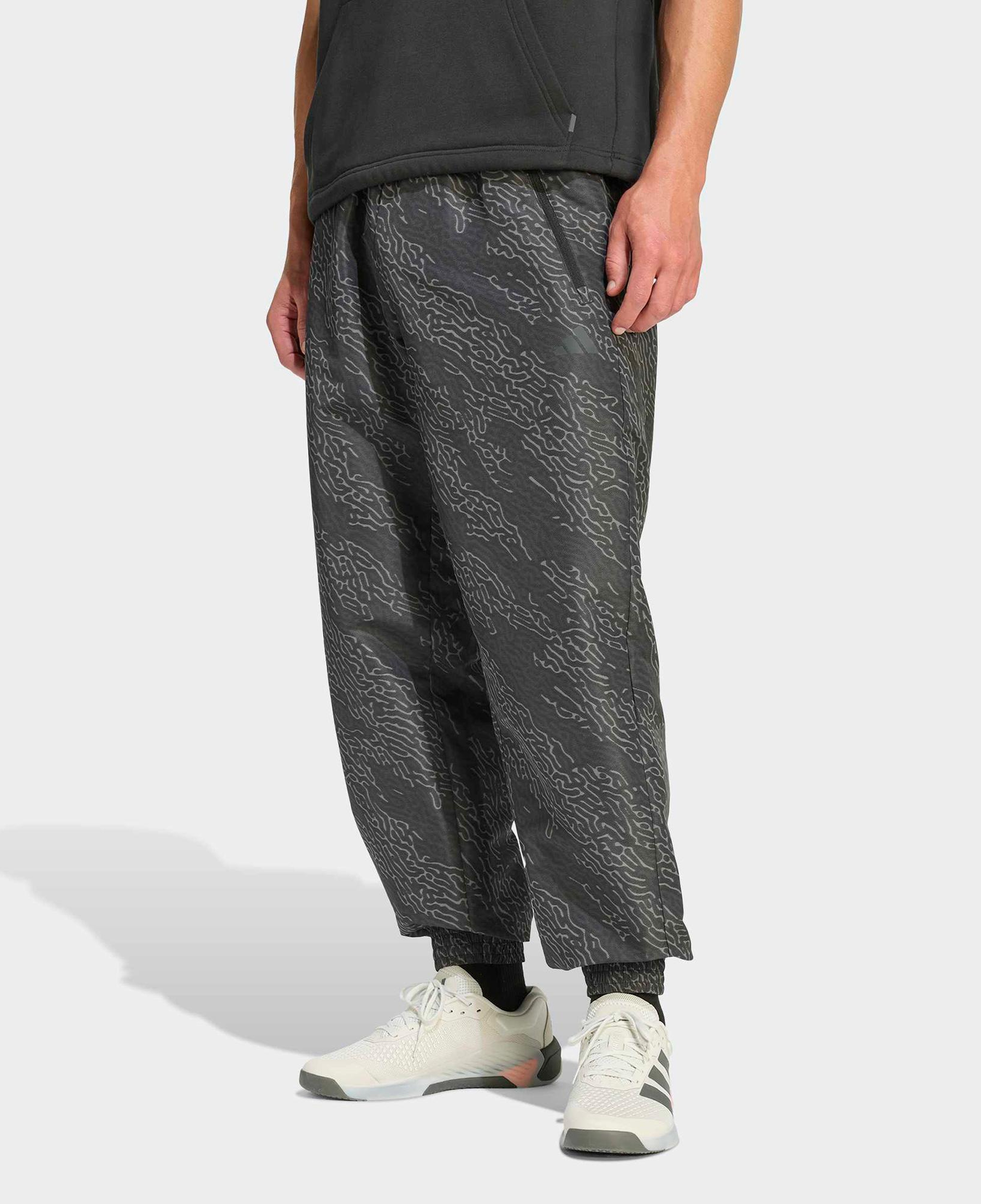 adidas Power Workout Erkek Gri Eşofman Altı