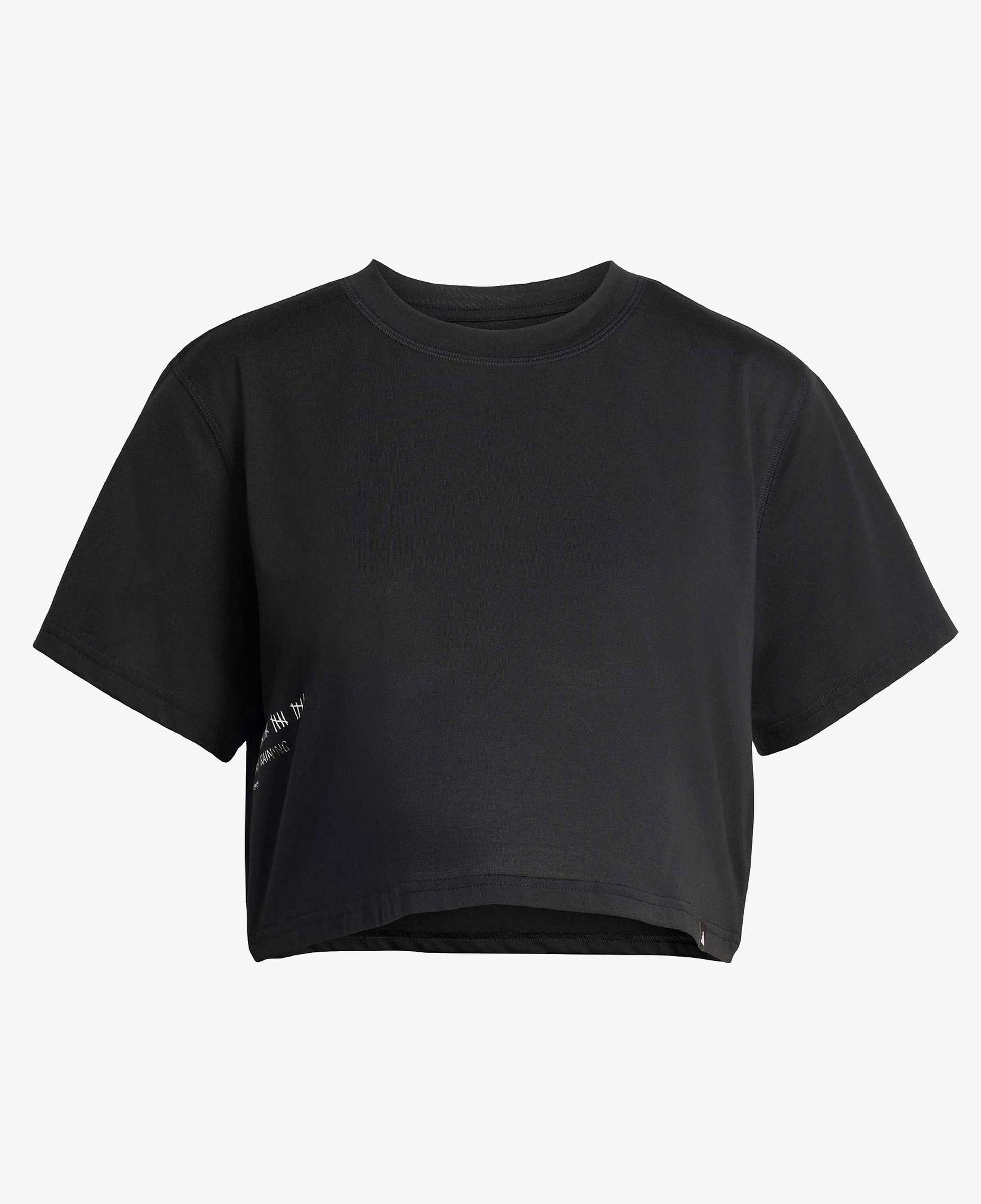 adidas Climacool Power Training Kadın Siyah Crop T-Shirt