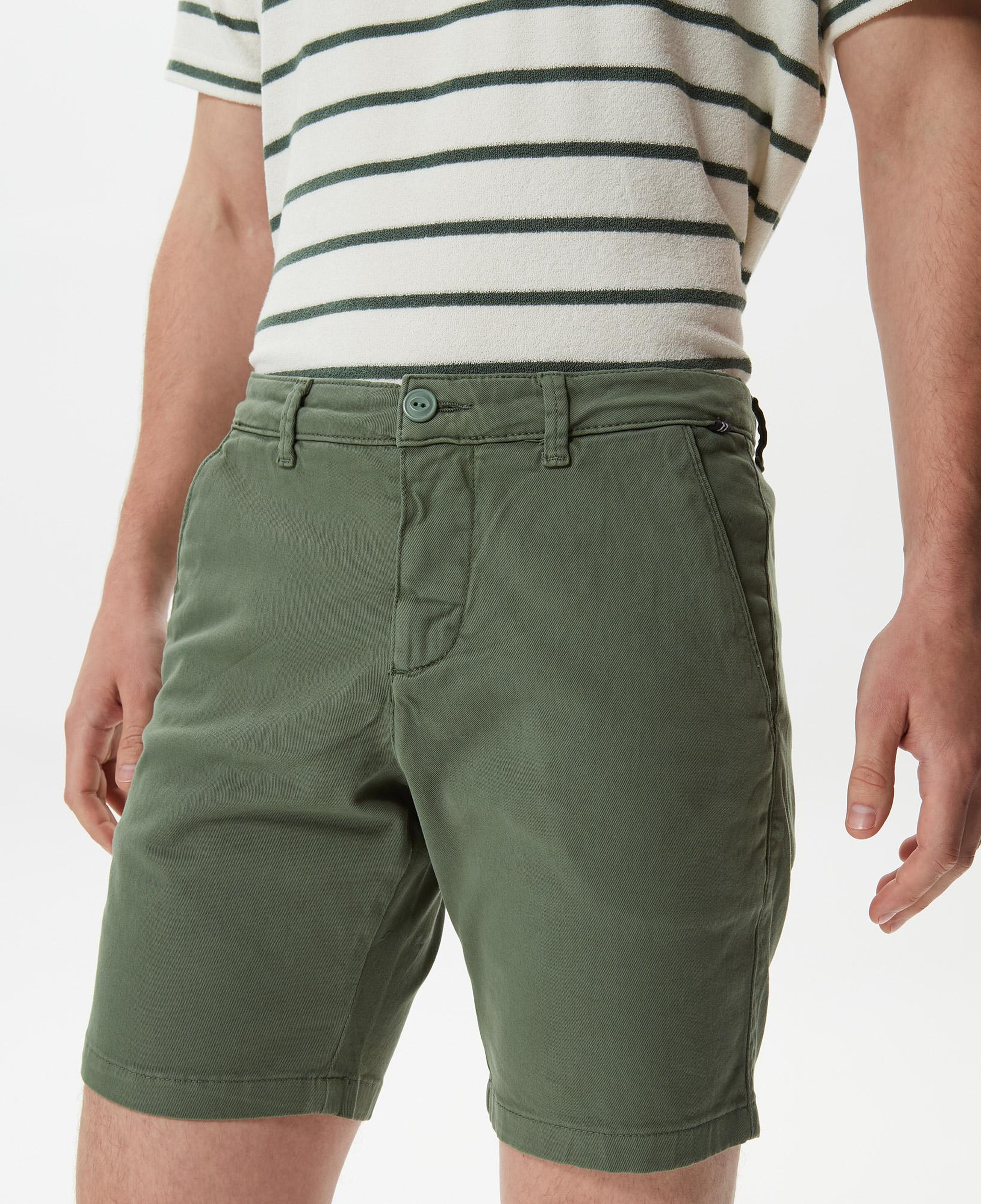 Nautica Erkek Yeşil Slim Fit Bermuda Şort