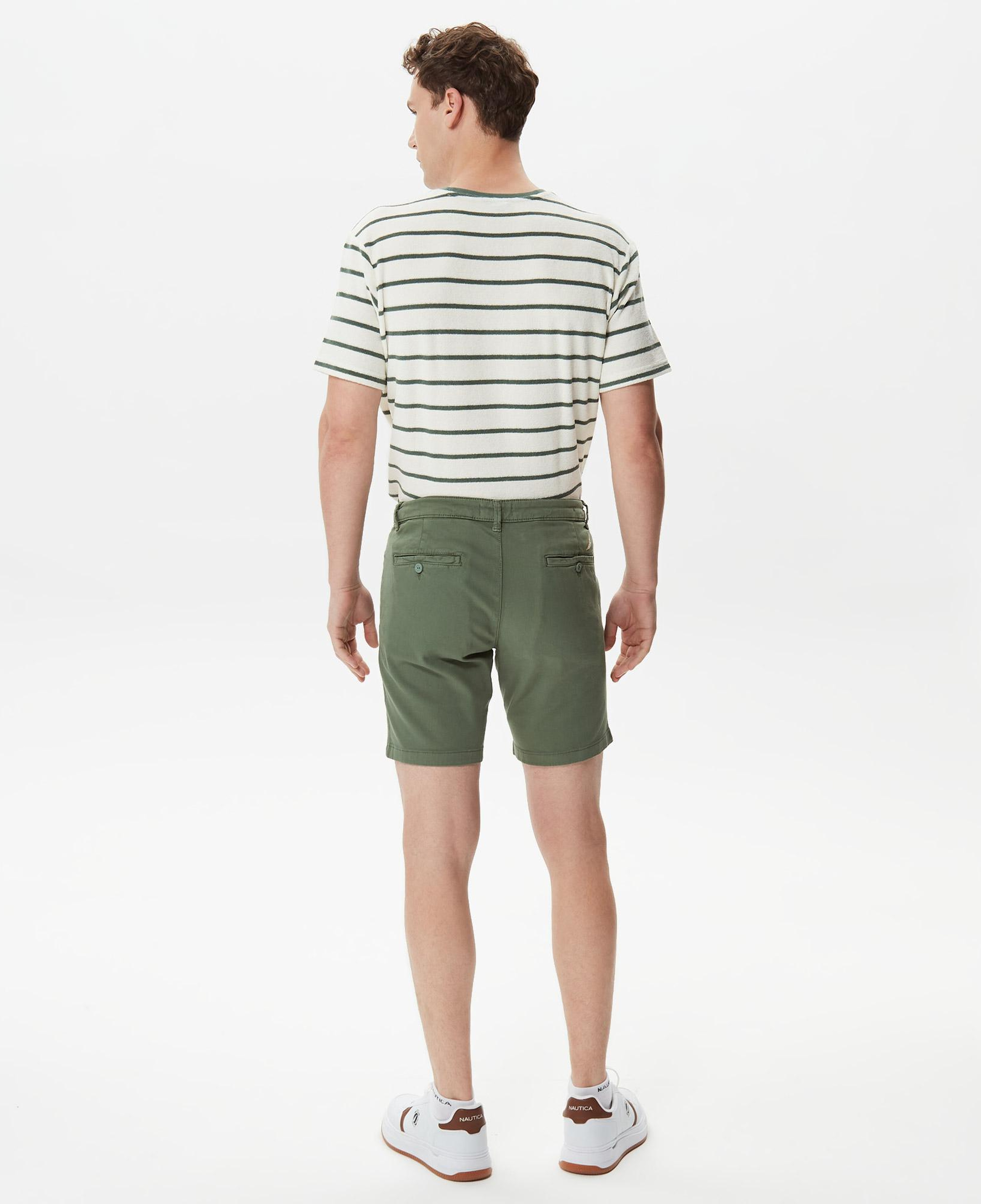 Nautica Erkek Yeşil Slim Fit Bermuda Şort