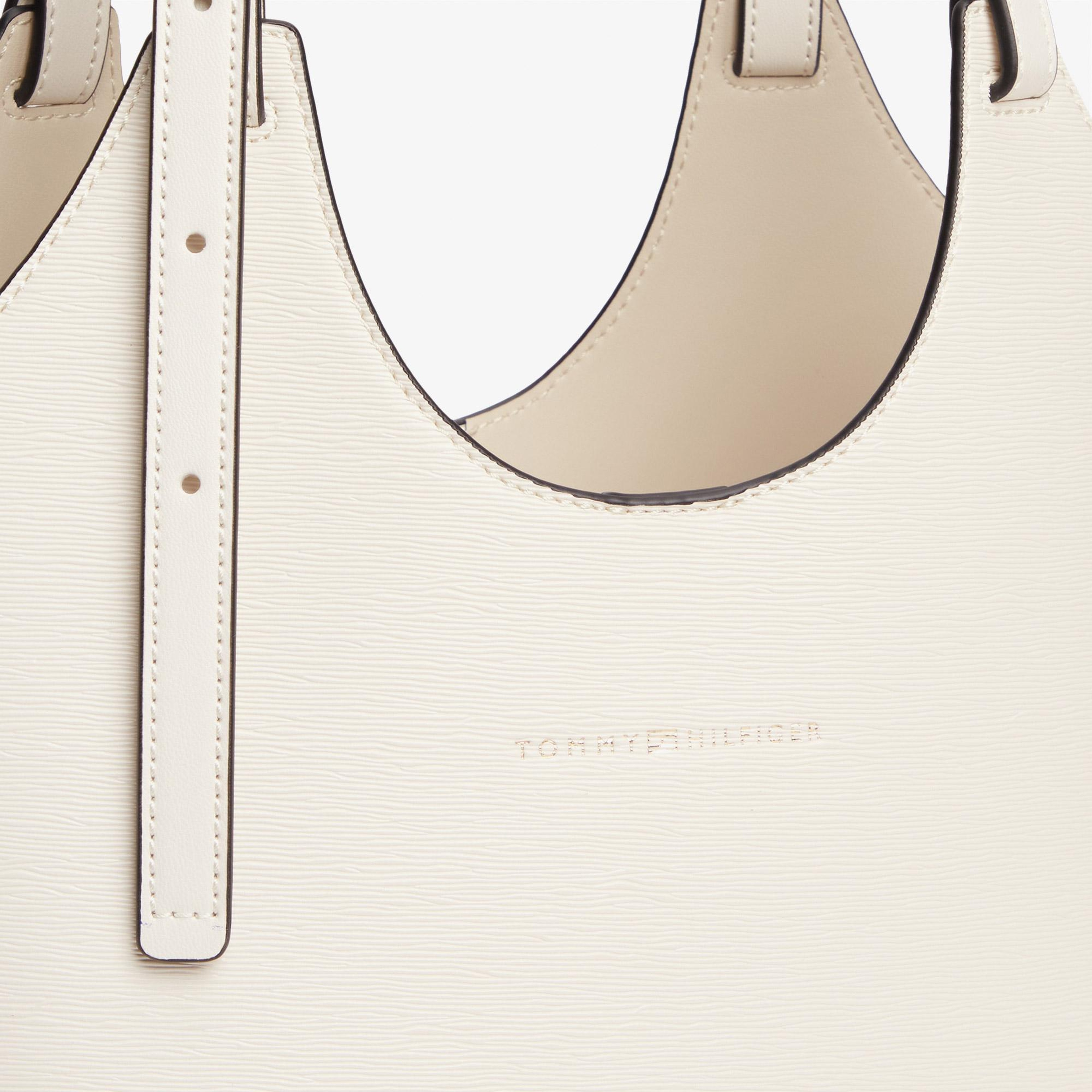 Tommy Hilfiger Modern Kadın Bej El Çantası