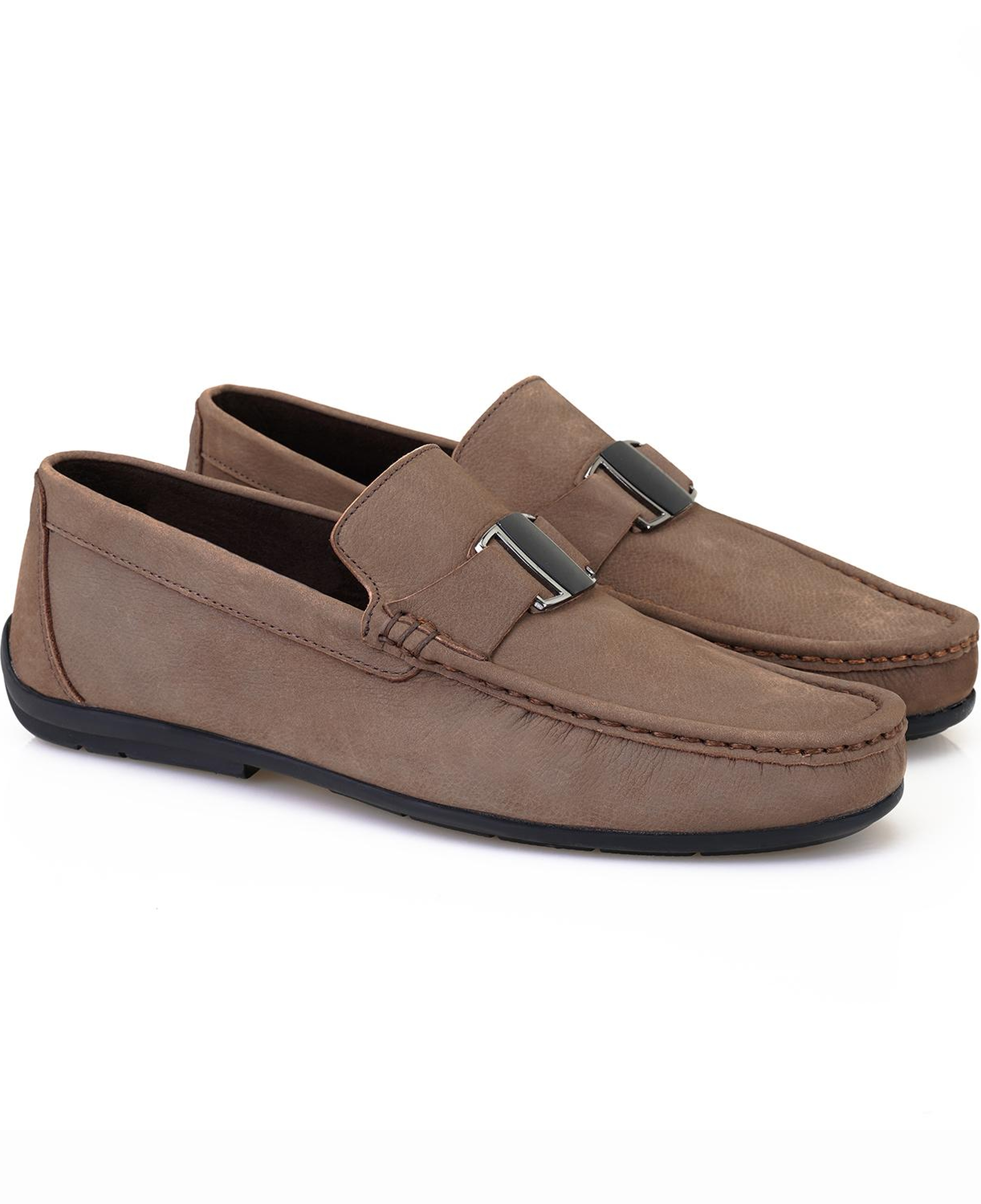 Craig Kahve Erkek Süet Deri Loafer