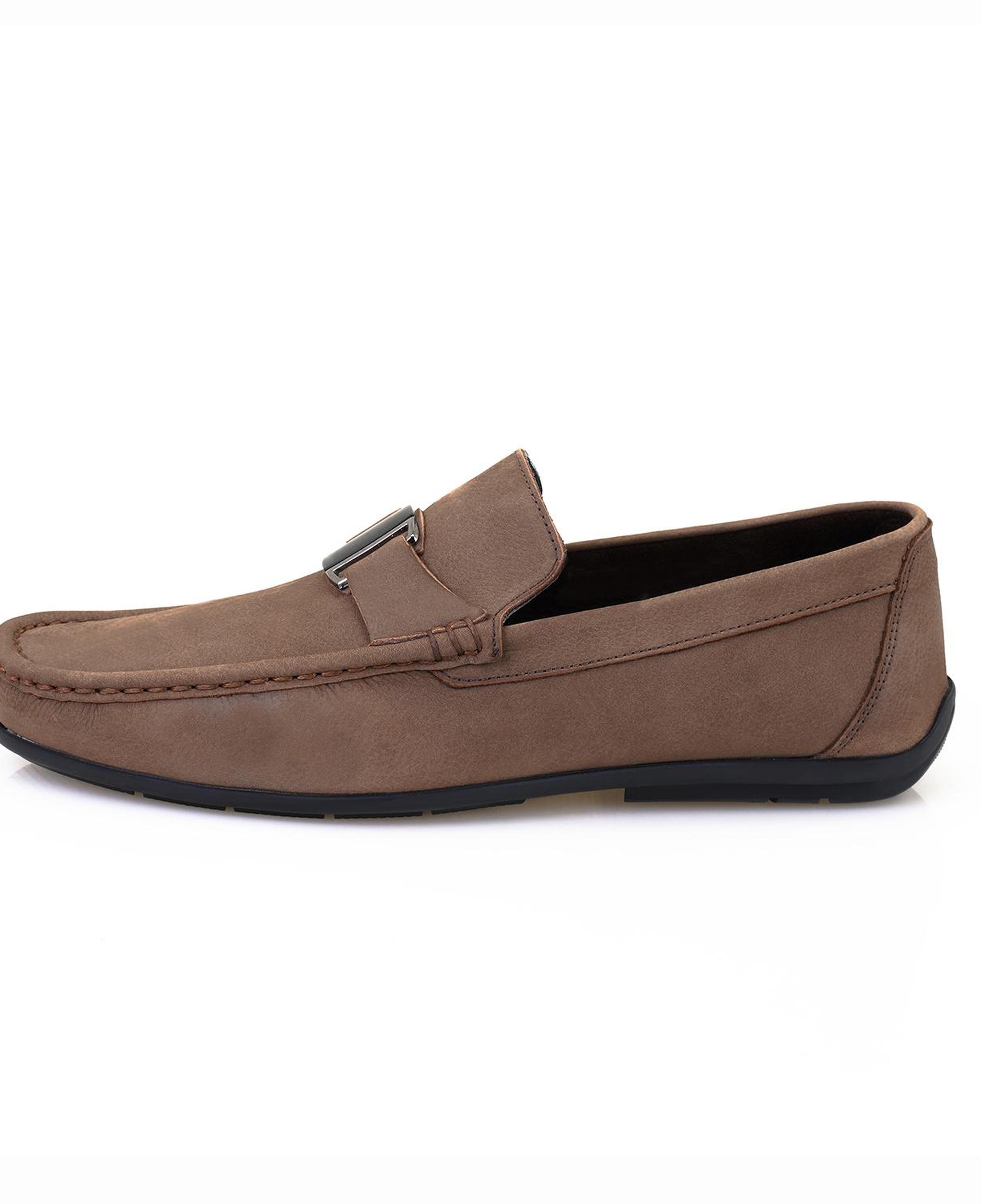 Craig Kahve Erkek Süet Deri Loafer