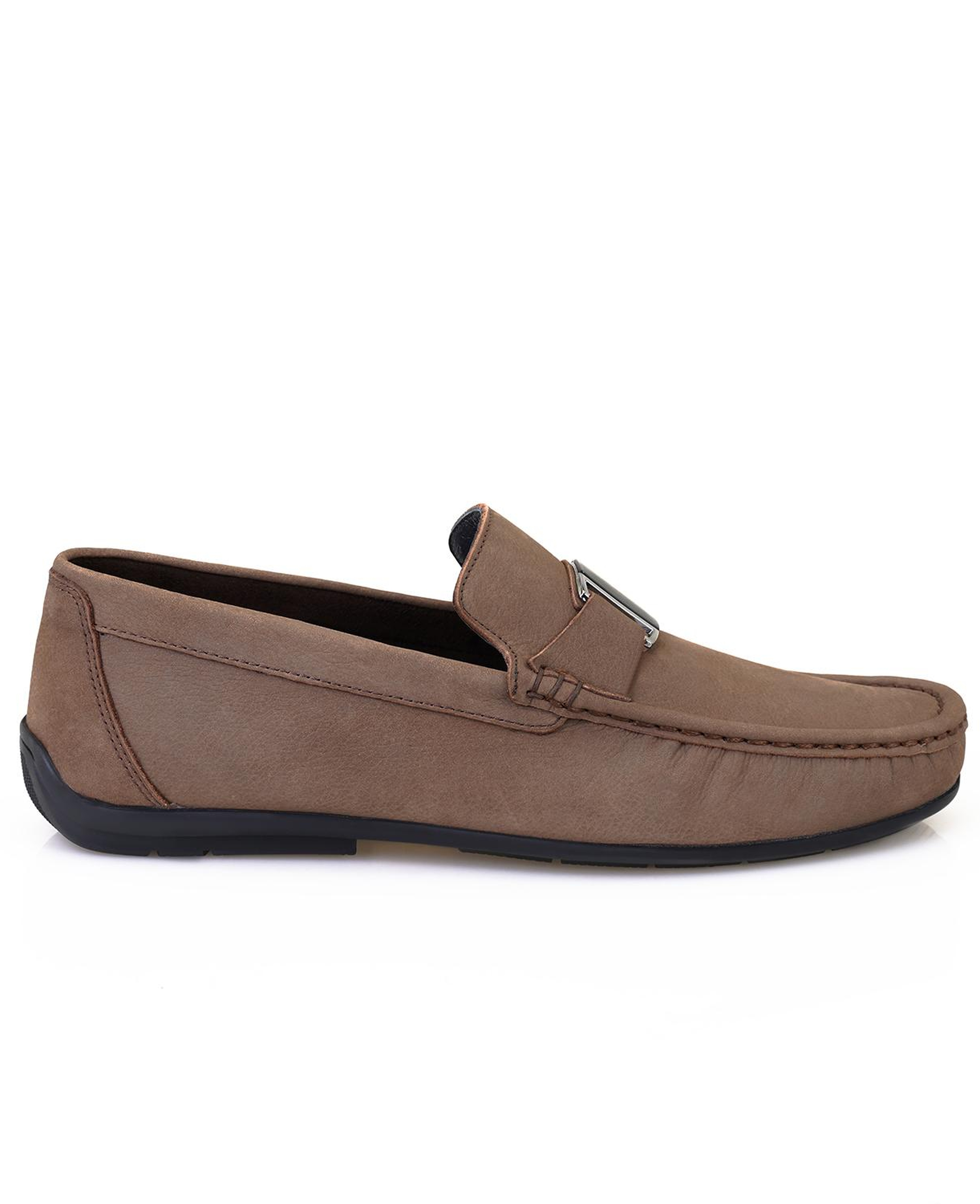 Craig Kahve Erkek Süet Deri Loafer