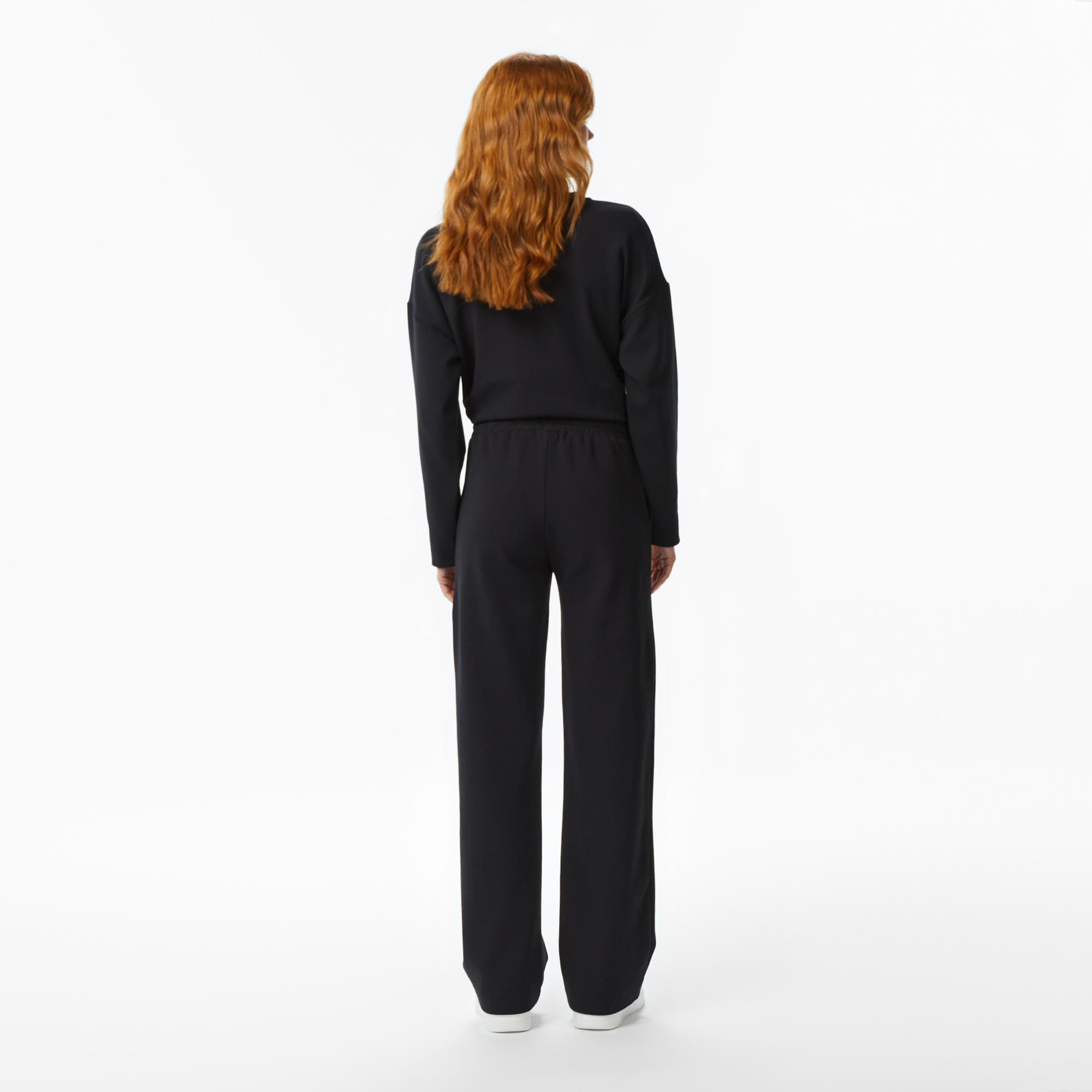 Nautica Kadın Siyah Regular Fit Eşofman Altı