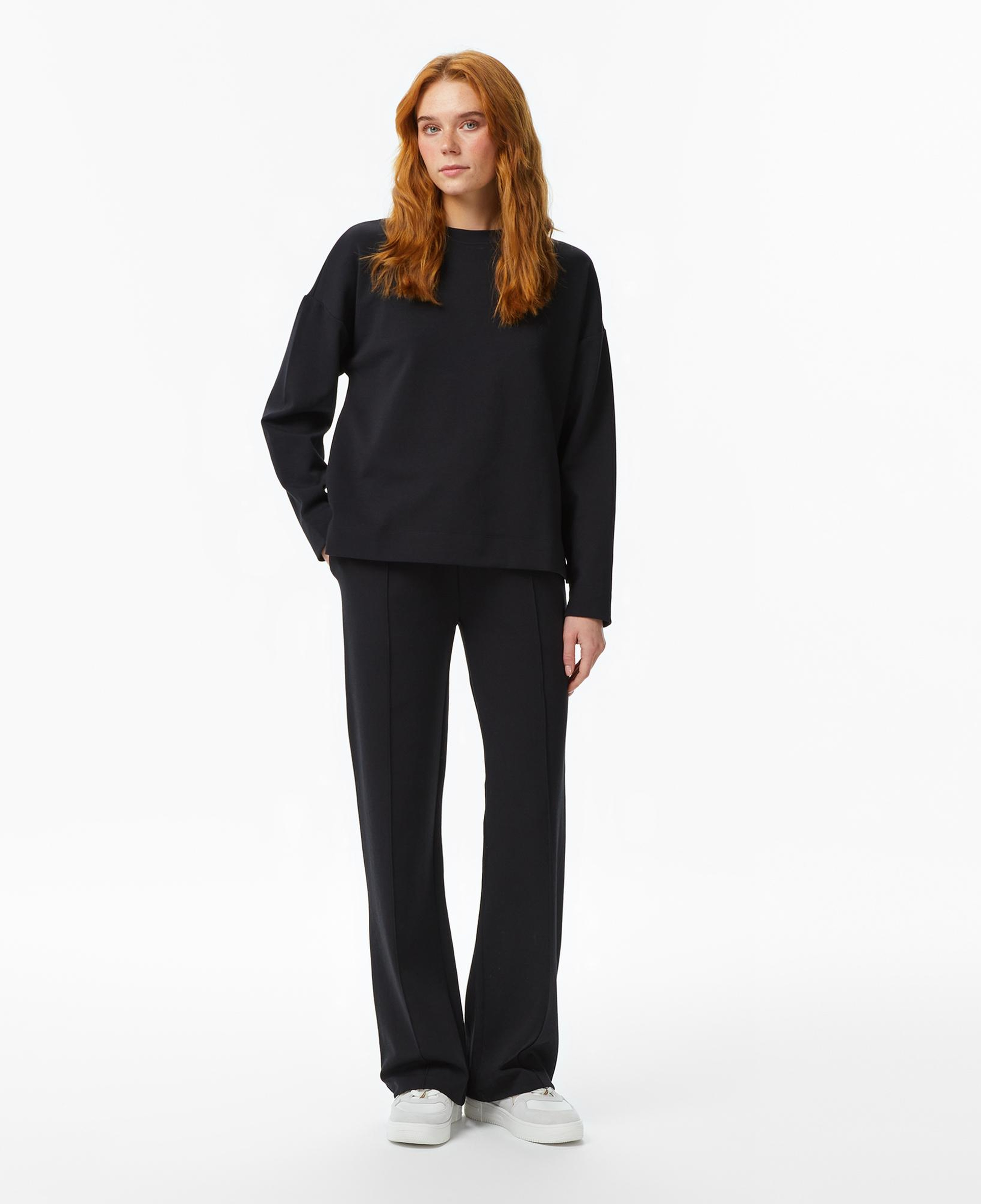 Nautica Kadın Siyah Regular Fit Eşofman Altı