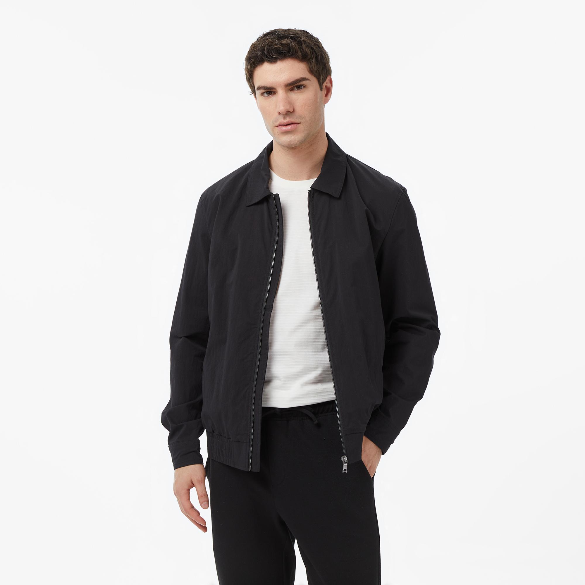 Nautica Erkek Siyah Regular Fit Ceket