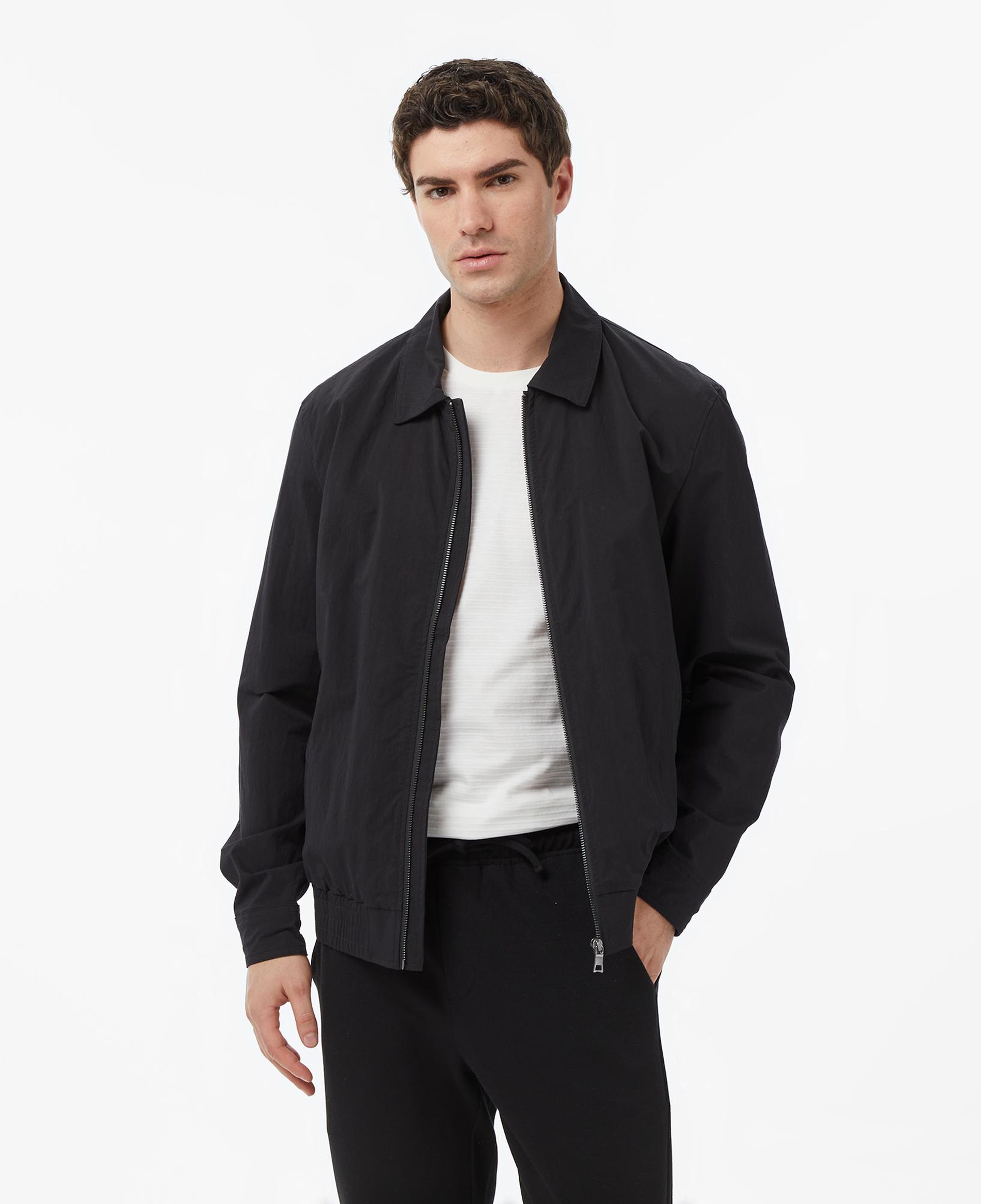 Nautica Erkek Siyah Regular Fit Ceket