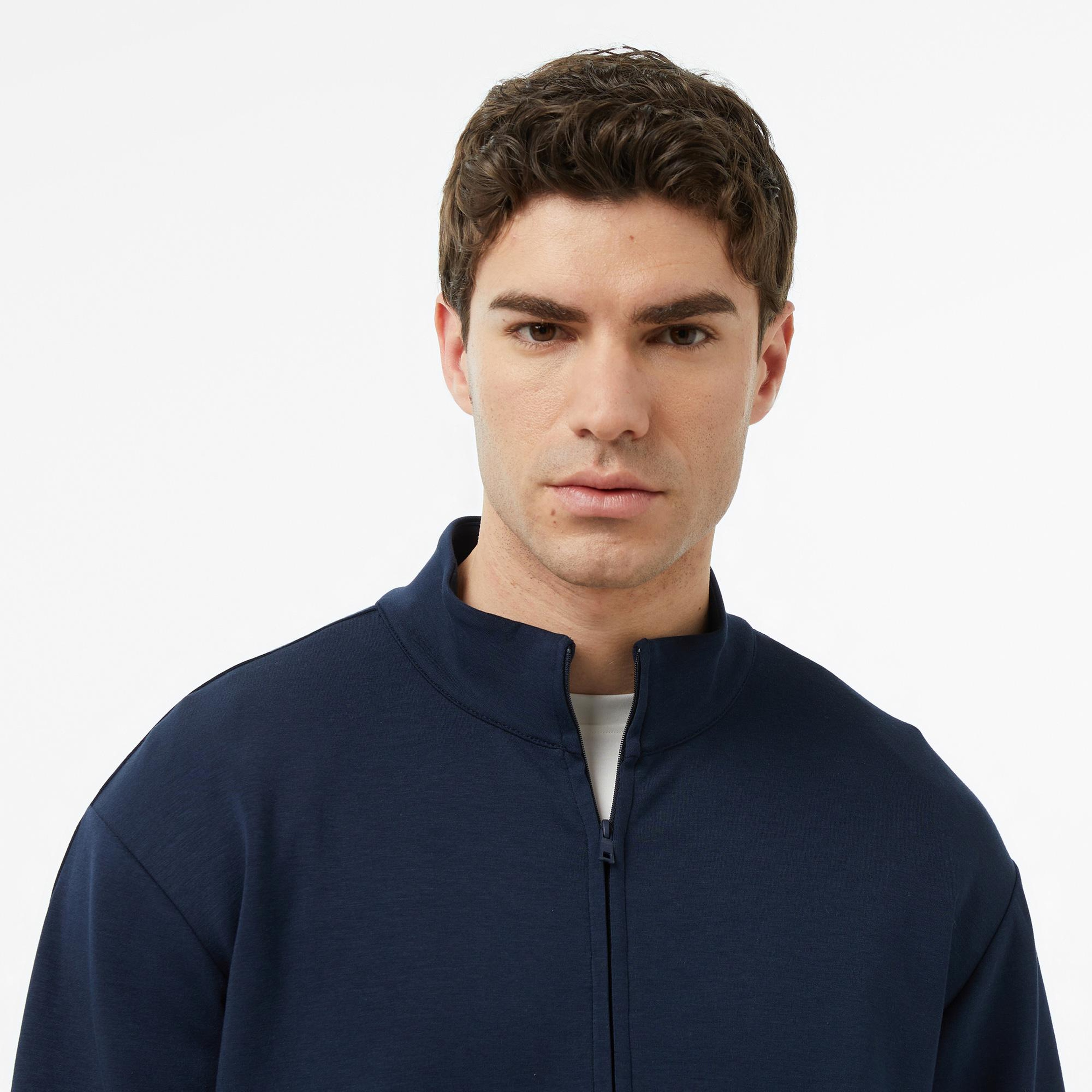 Nautica Erkek Lacivert Regular Fit Sweatshirt