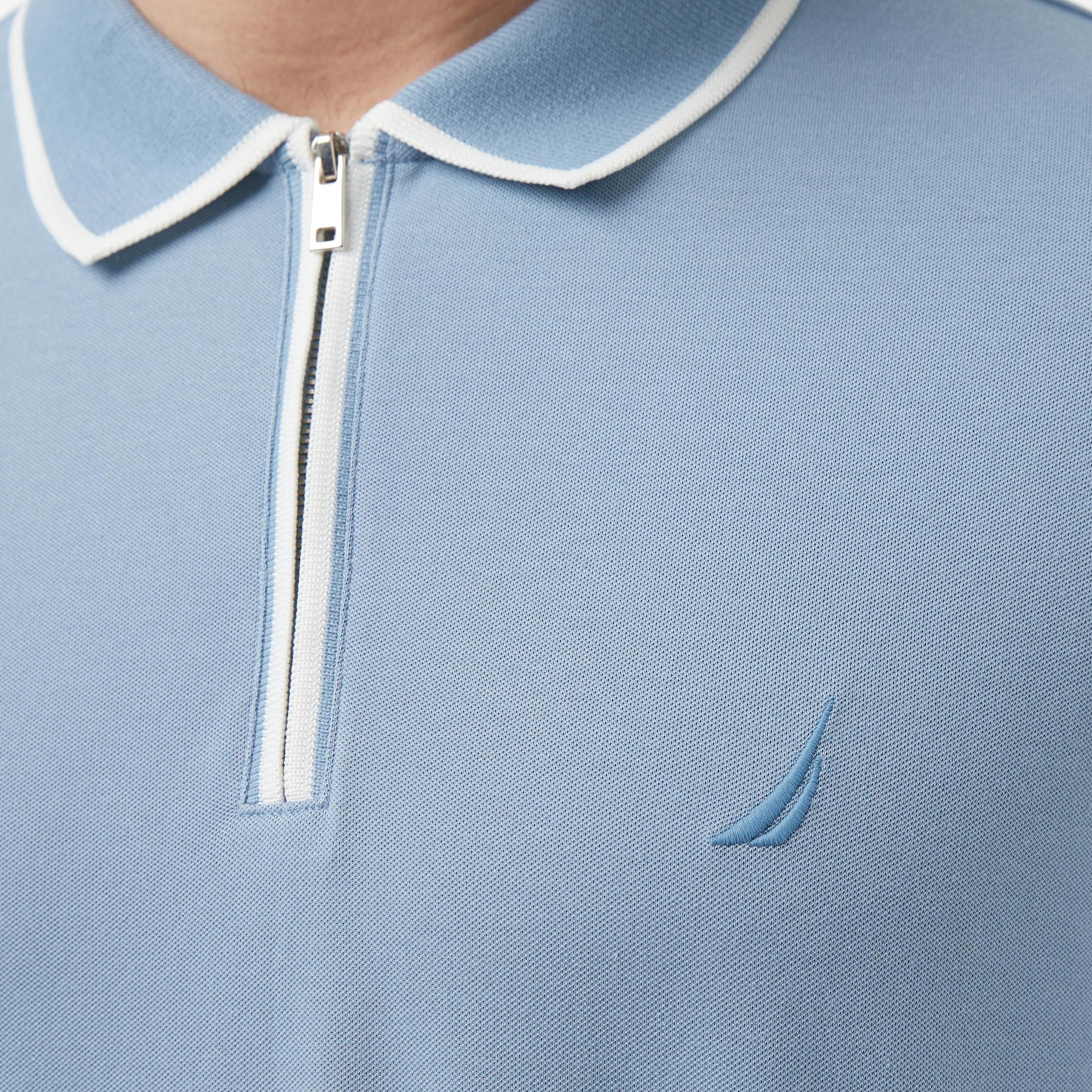Nautica Erkek Mavi Regular Fit Polo Yaka T-Shirt