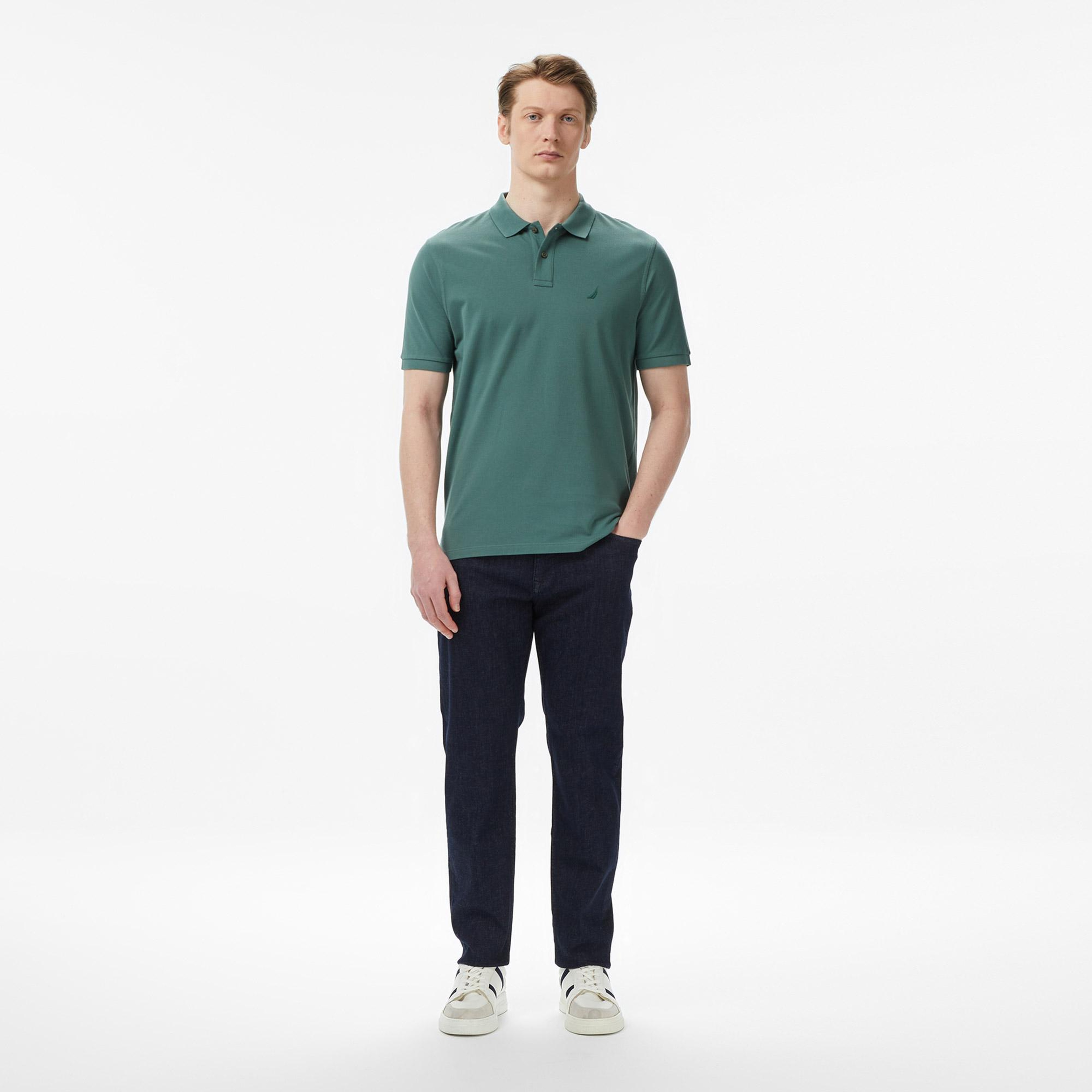 Nautica Erkek Lacivert Tapered Denim Pantolon