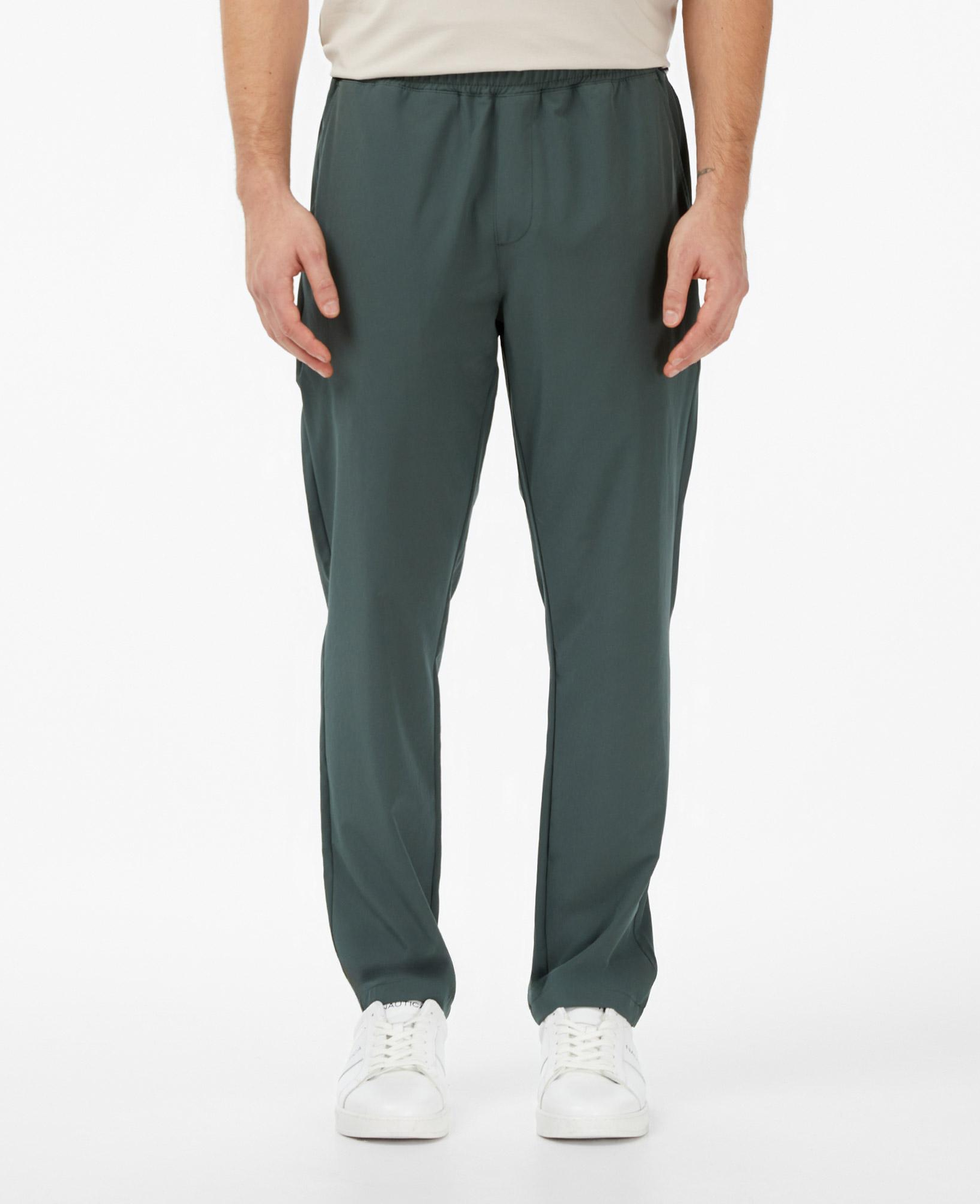 Nautica Erkek Yeşil Slim Fit Teknik Pantolon