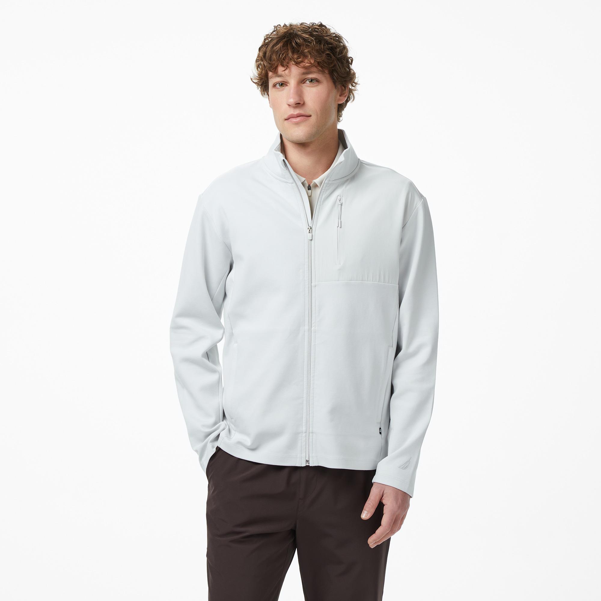 Nautica Erkek Gri Regular Fit Dik Yaka Sweatshirt