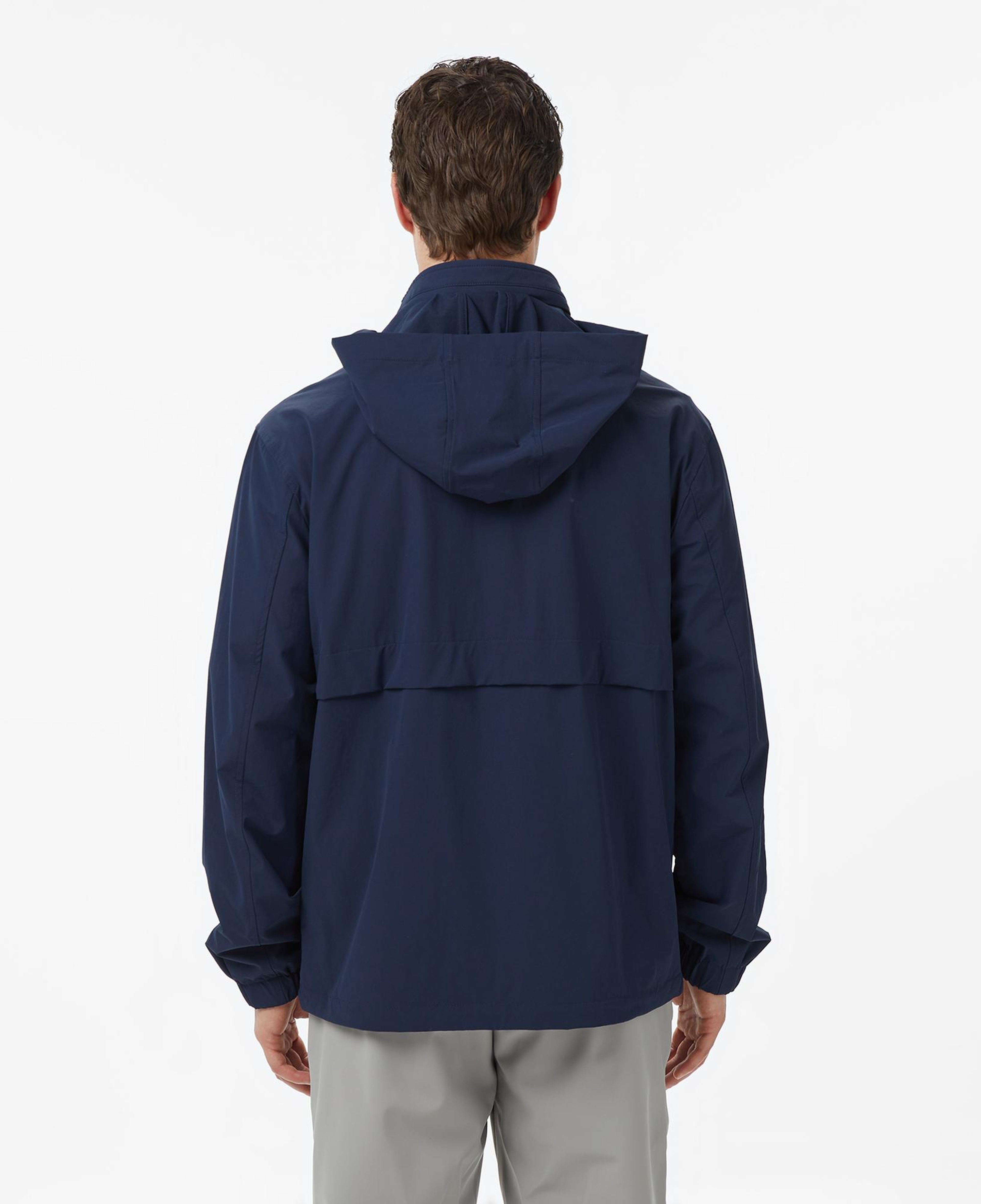 Nautica Erkek Lacivert Regular Fit Dik Yaka Çift Taraflı Su İtici Mont