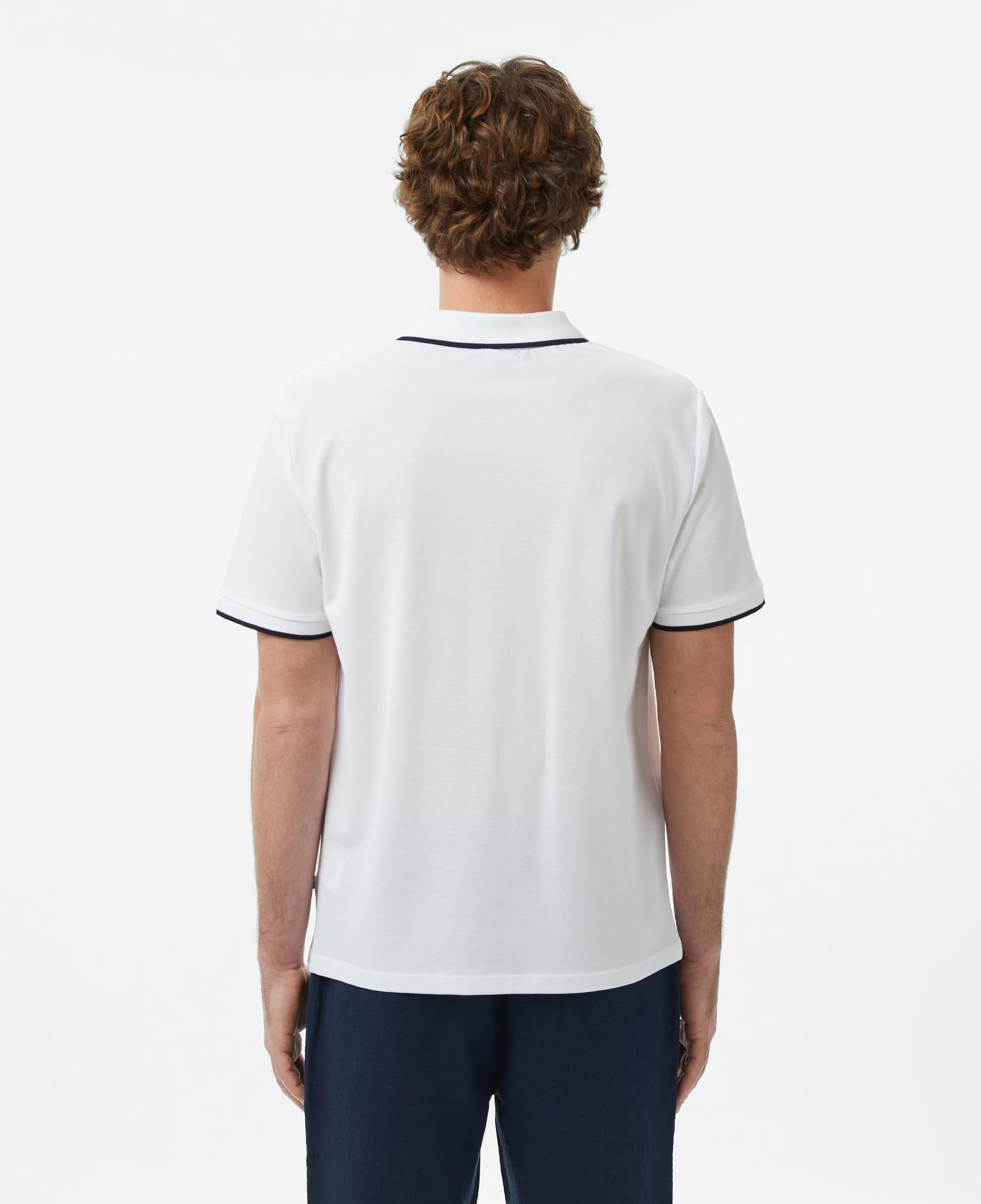 Nautica Erkek Beyaz Regular Fit Polo Yaka T-Shirt