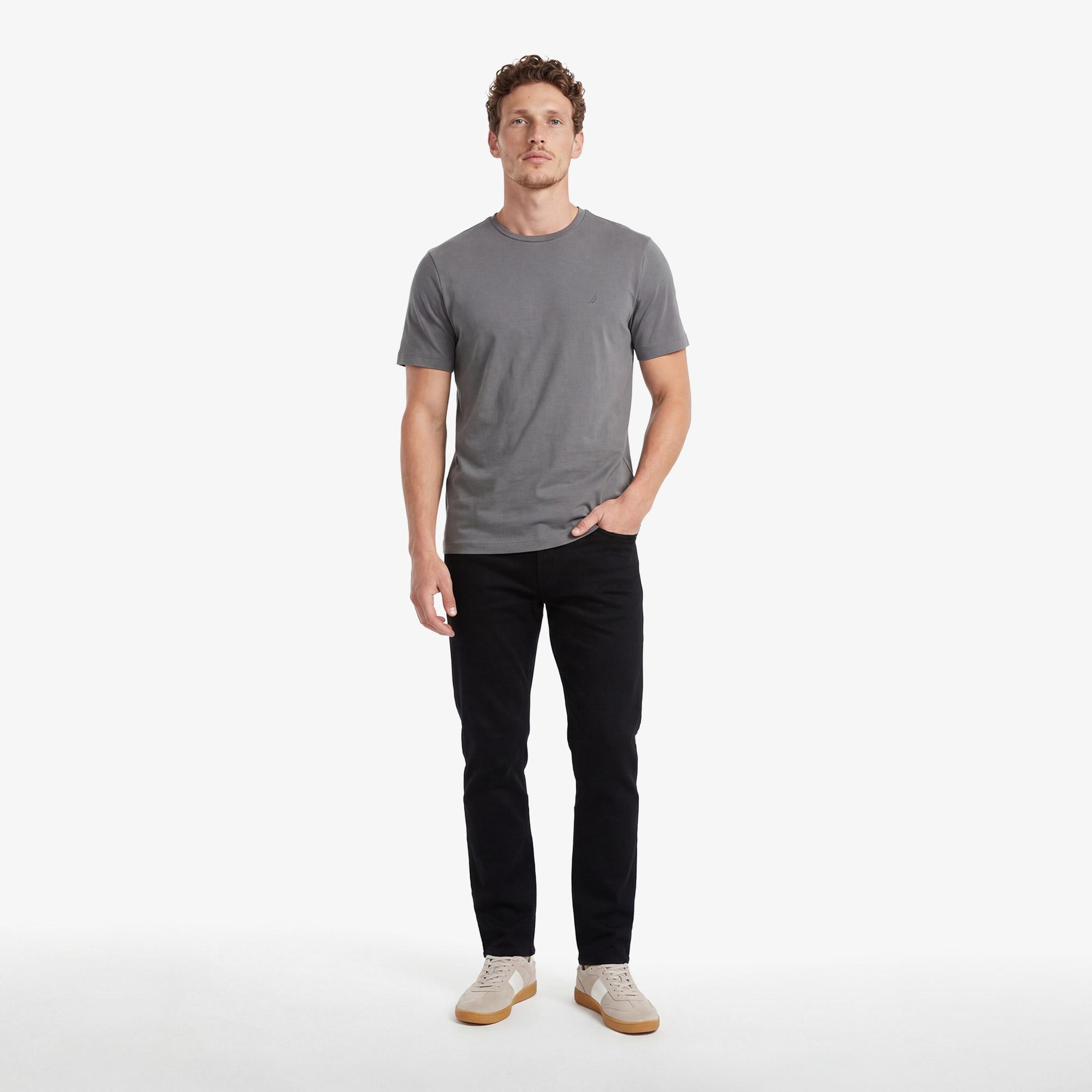 Nautica Erkek Siyah Tapered Denim Pantolon