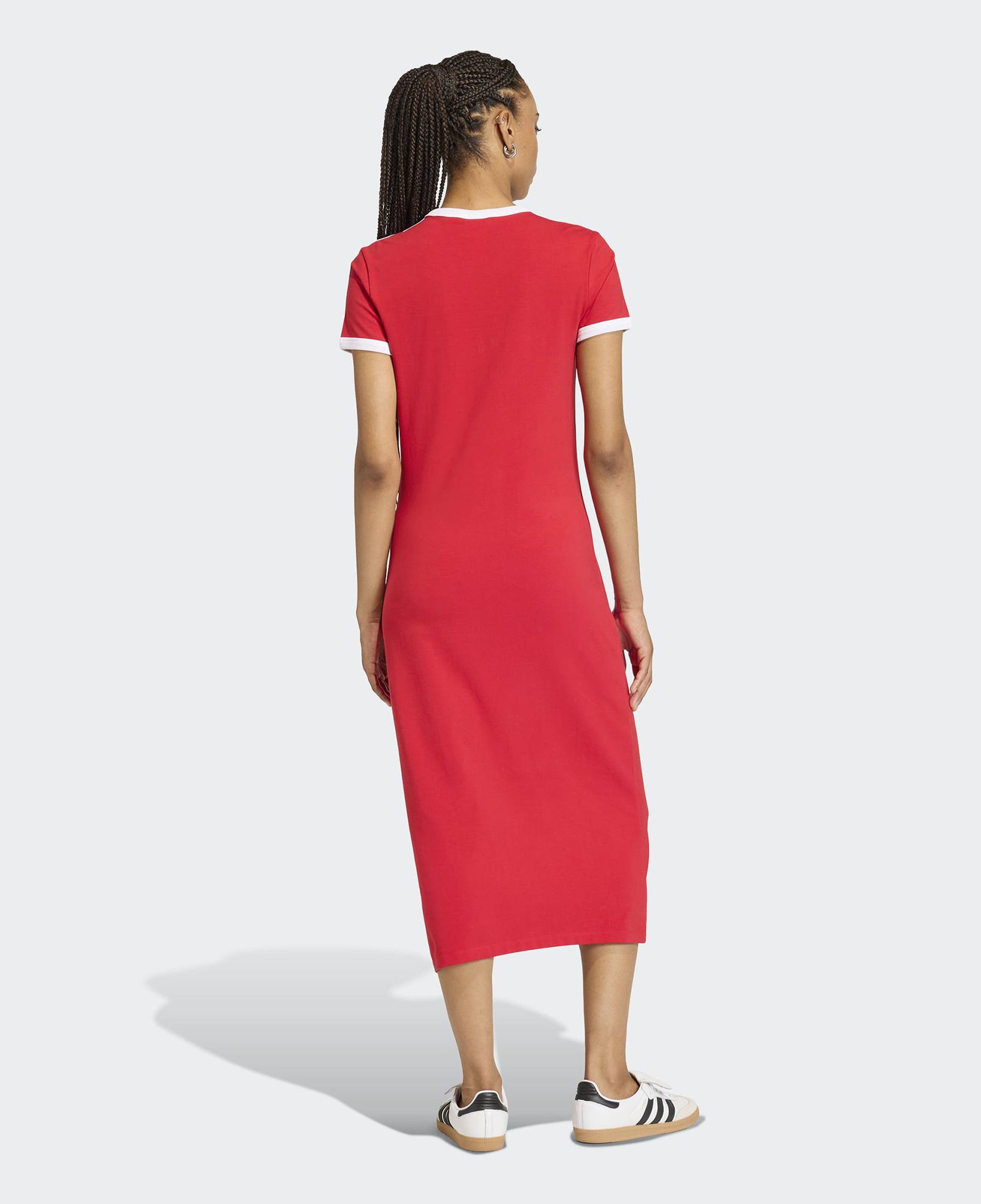 adidas 3-Stripes Kadın Pembe Elbise