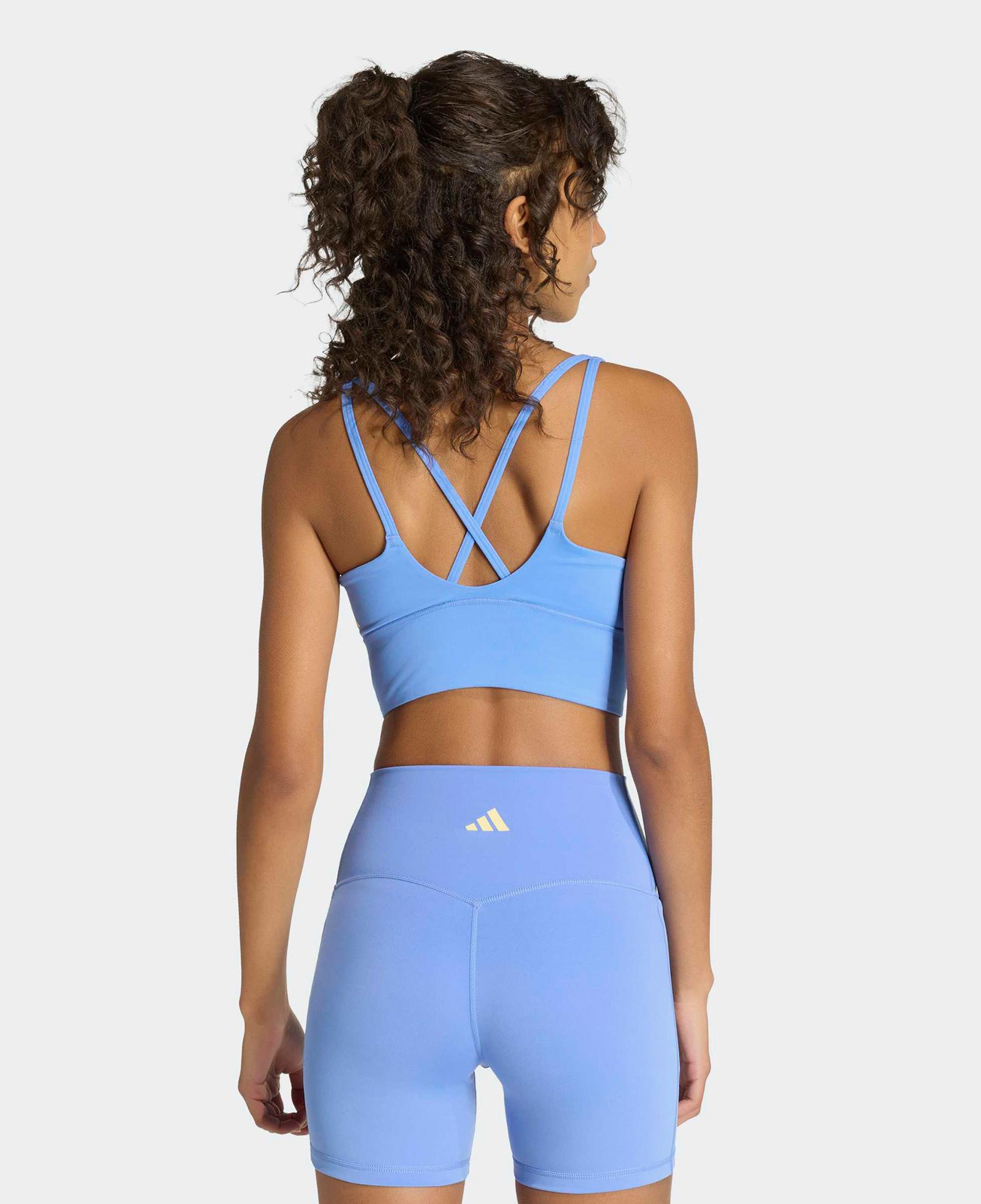adidas 3-Stripes Studio All Me Kadın Mavi Bra