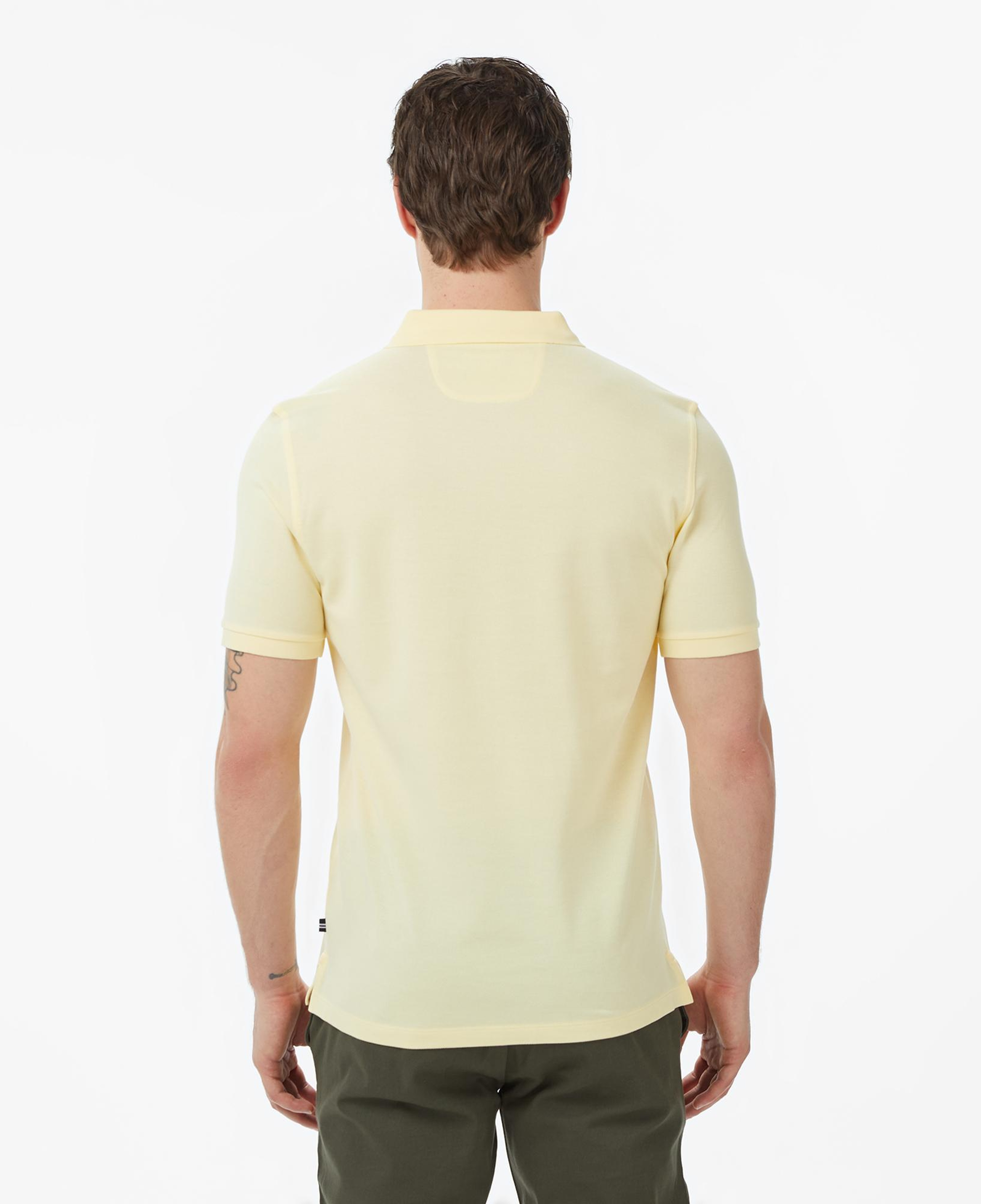 Nautica Erkek Sarı Regular Fit Polo Yaka T-Shirt
