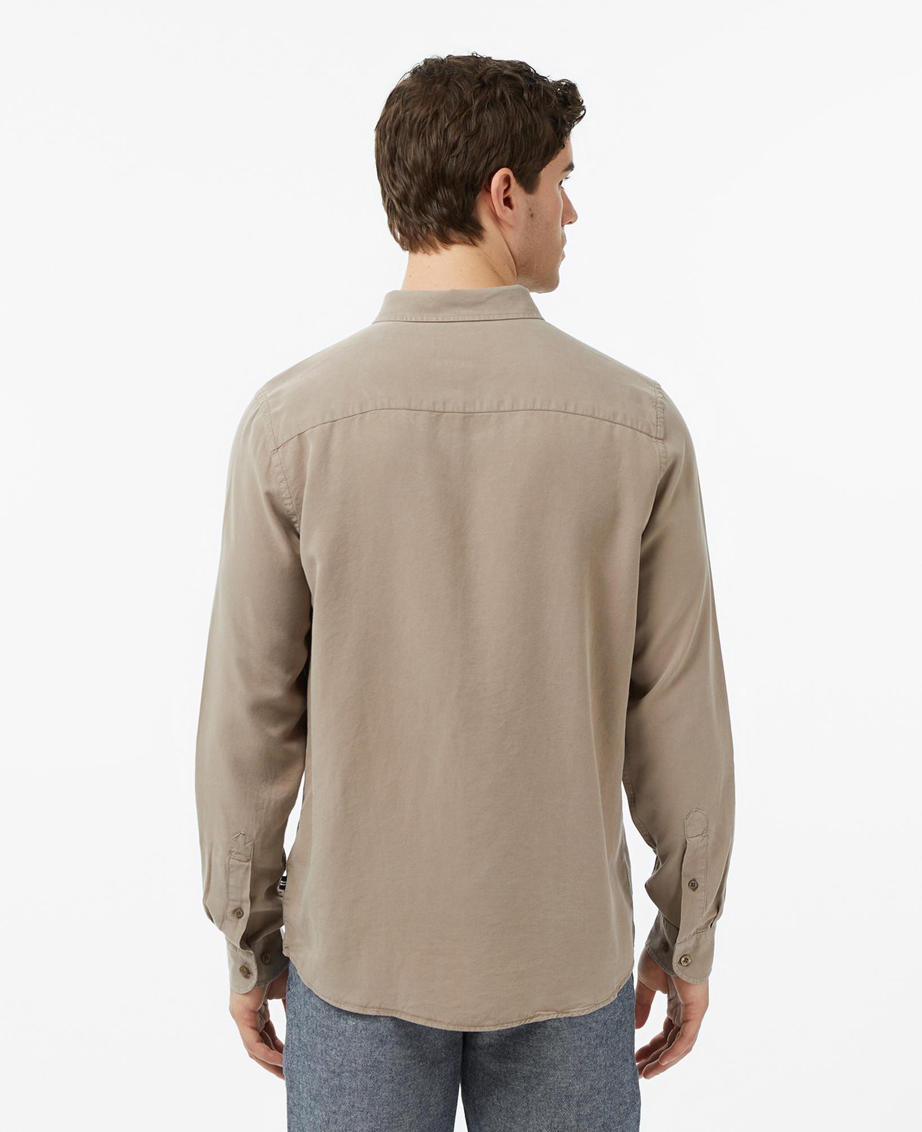 Nautica Erkek Bej Regular Fit Gömlek