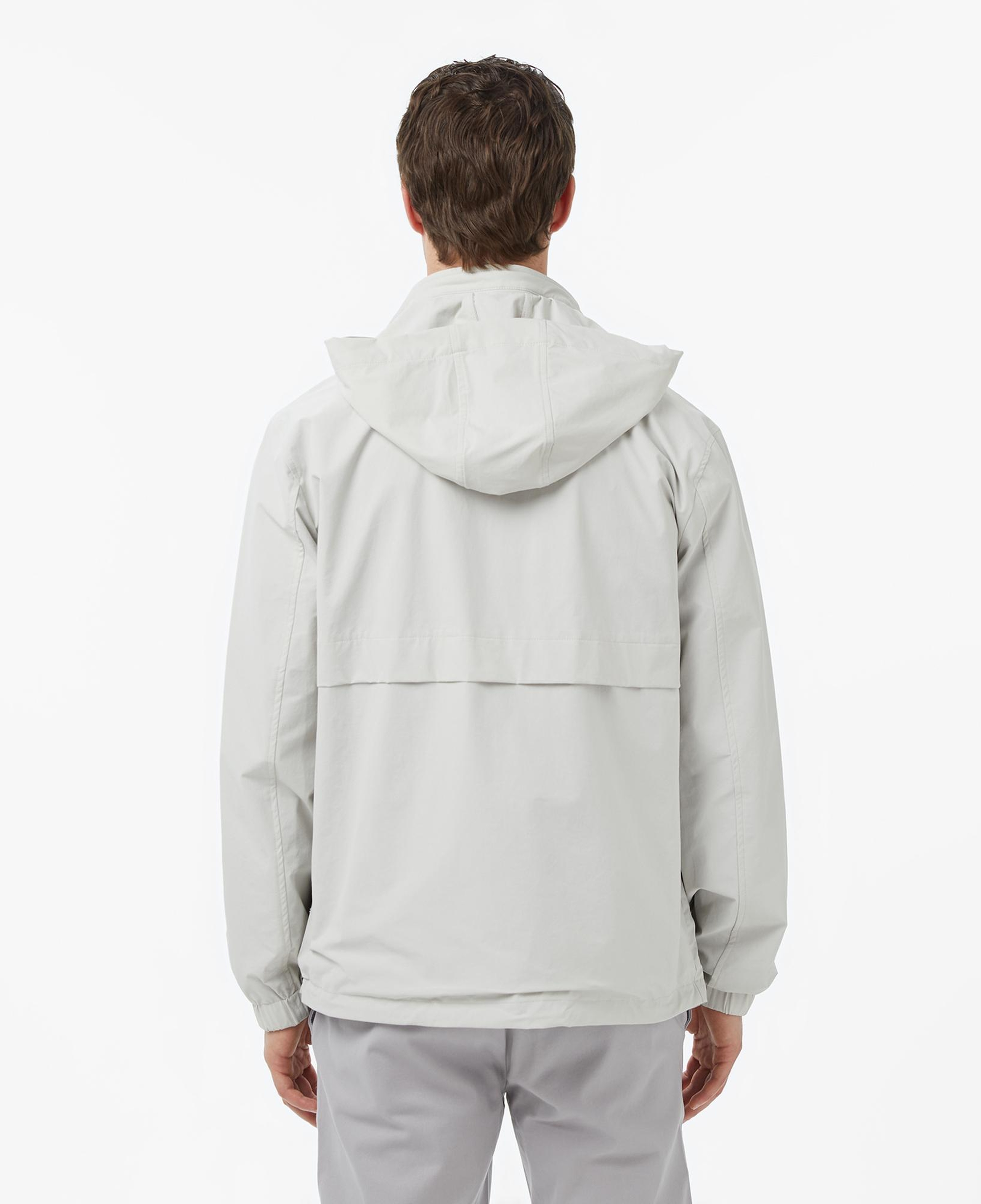 Nautica Erkek Gri Regular Fit Dik Yaka Çift Taraflı Su İtici Mont