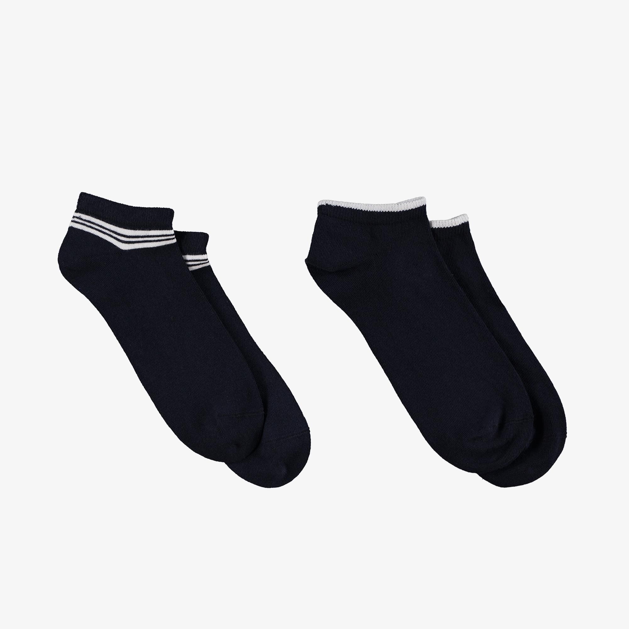 Nautica Unisex Lacivert 2'li Çorap