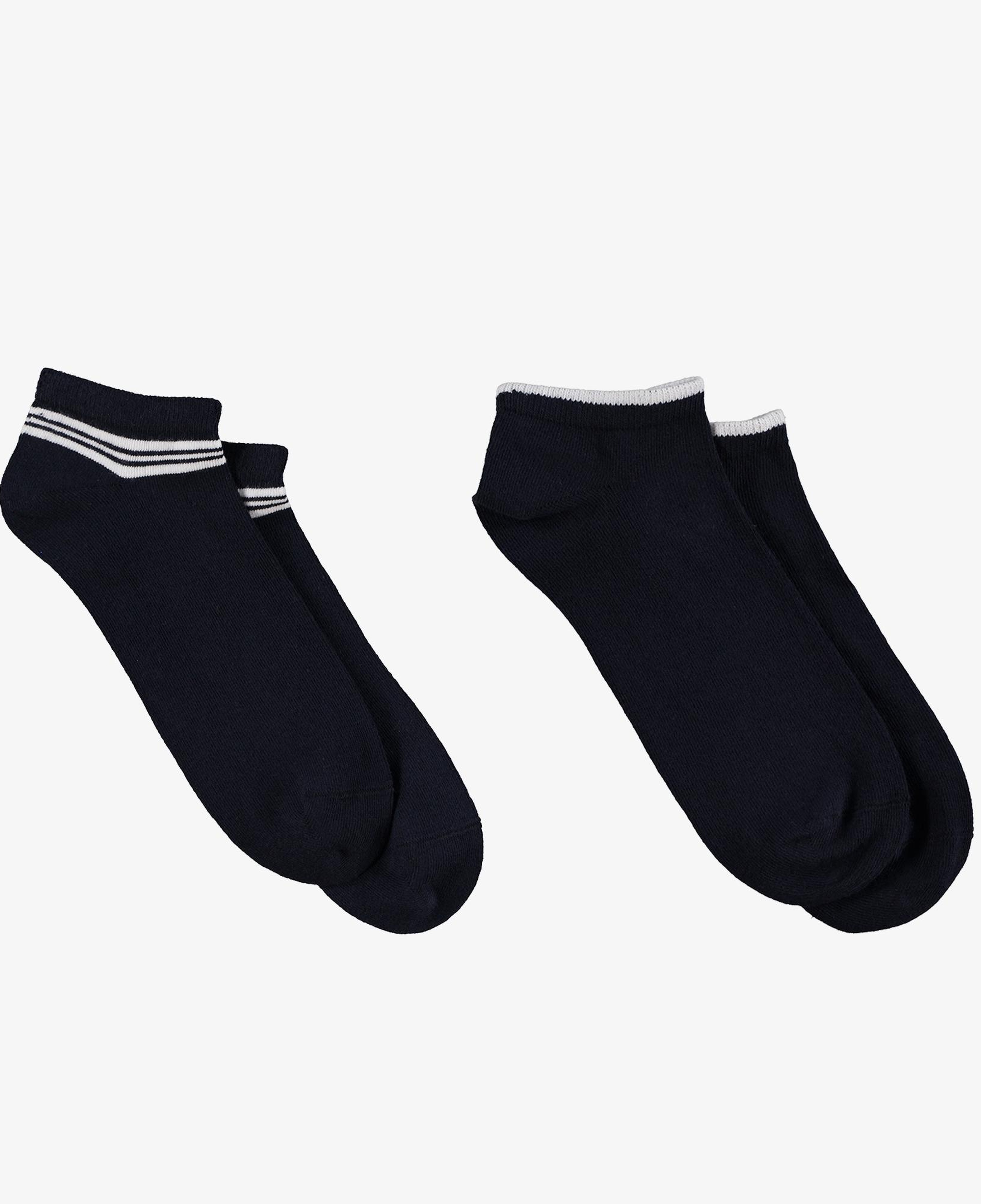 Nautica Unisex Lacivert 2'li Çorap