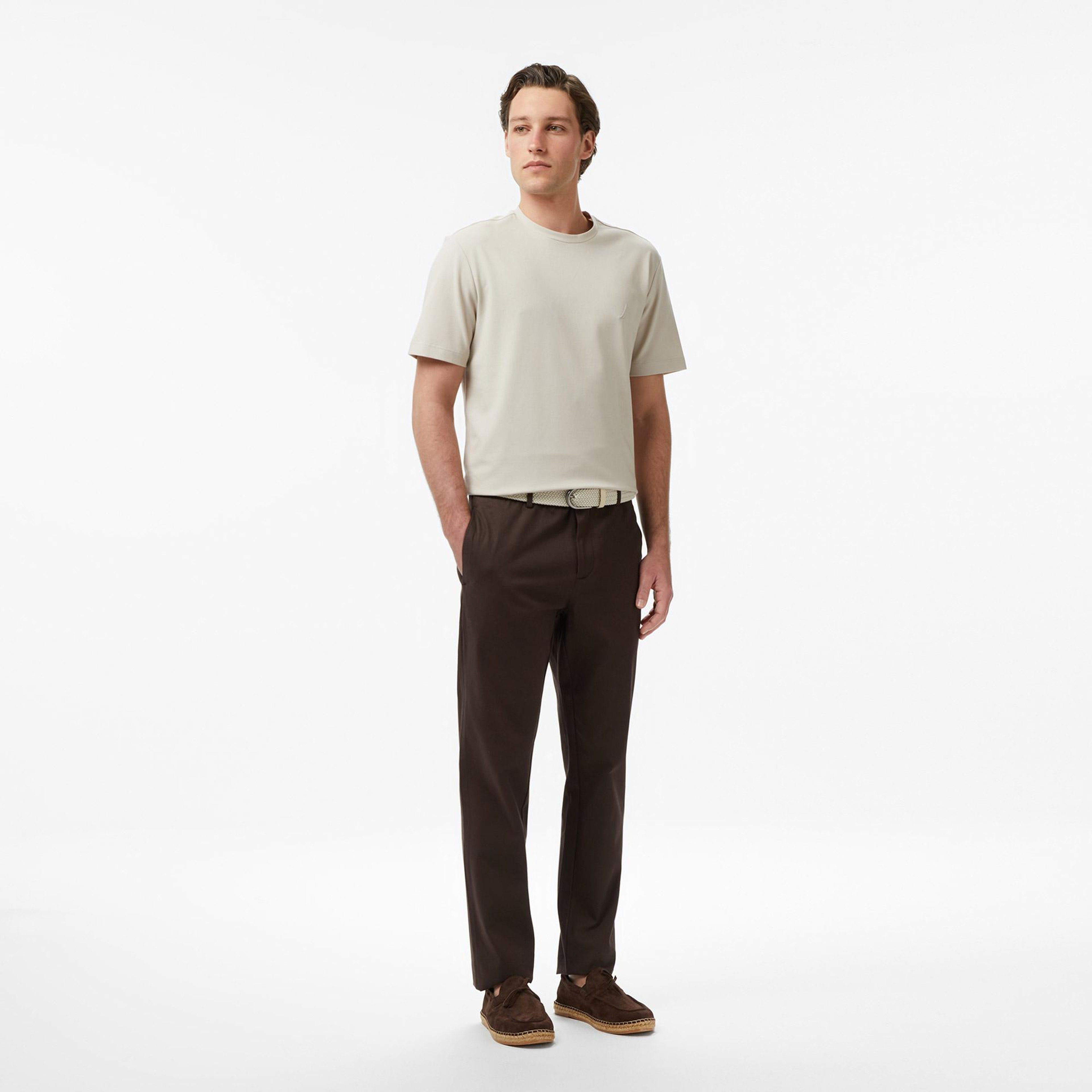 Nautica Erkek Kahverengi Tapered Pantolon