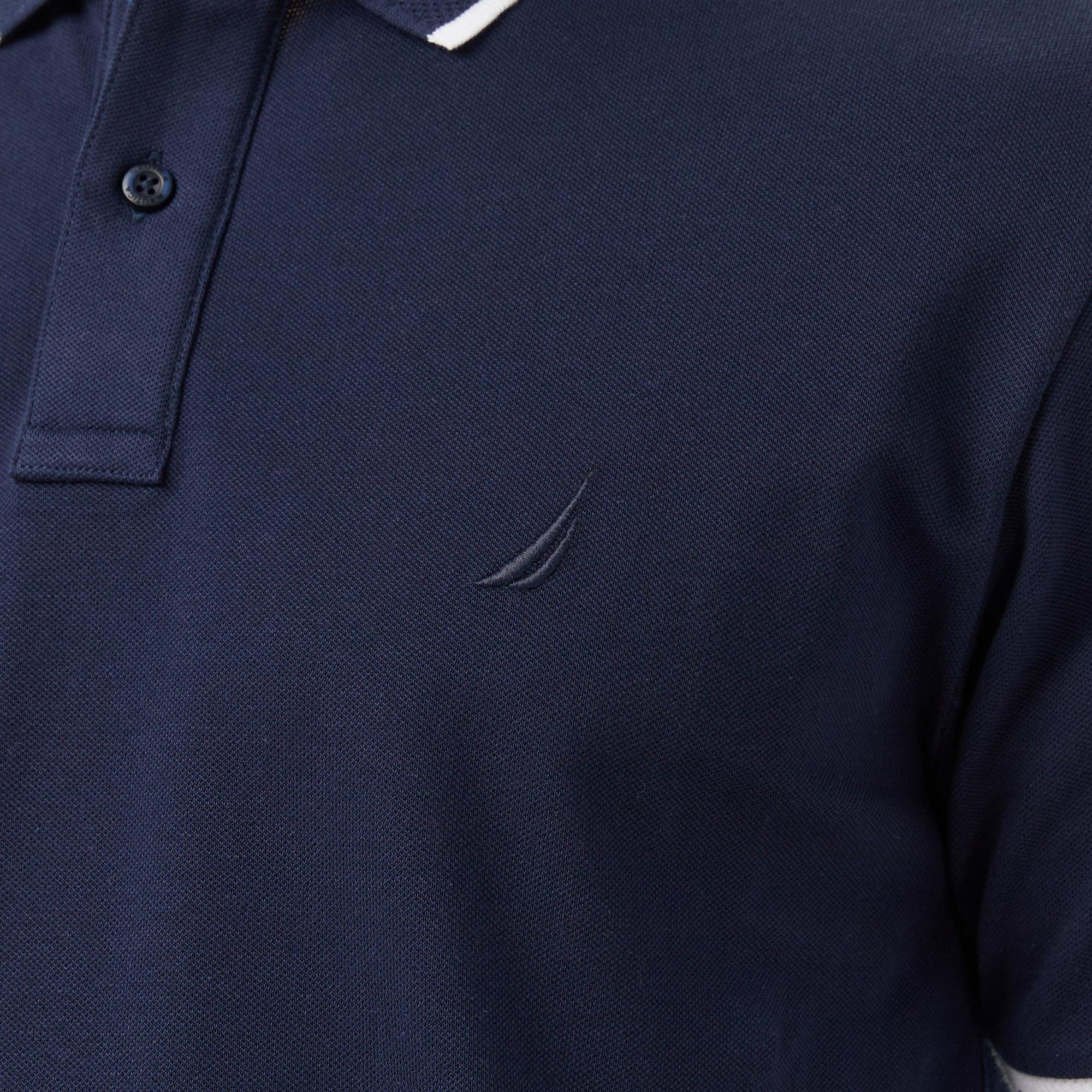 Nautica Erkek Lacivert Regular Fit Polo Yaka T-Shirt