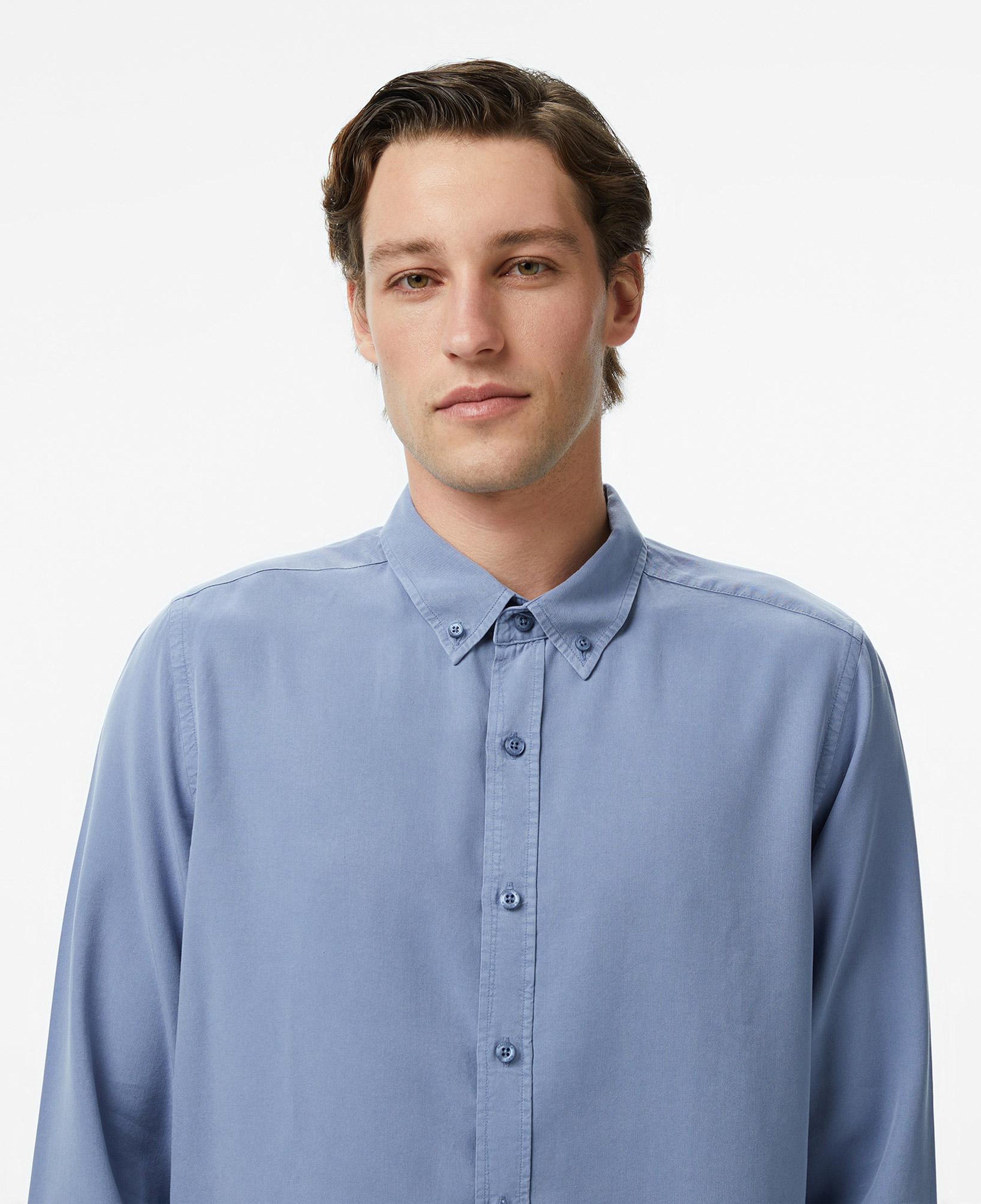 Nautica Erkek Mavi Regular Fit Gömlek