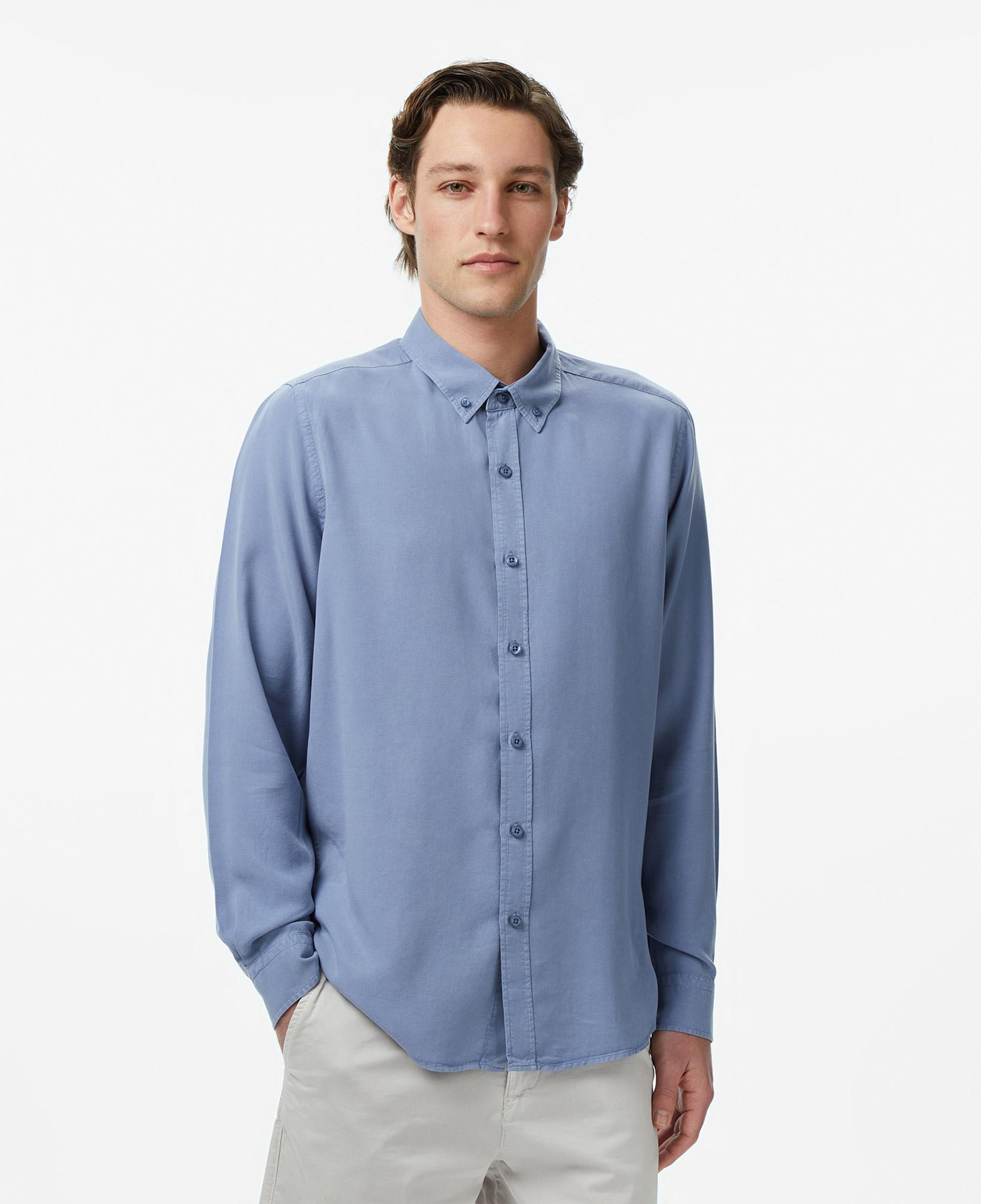 Nautica Erkek Mavi Regular Fit Gömlek