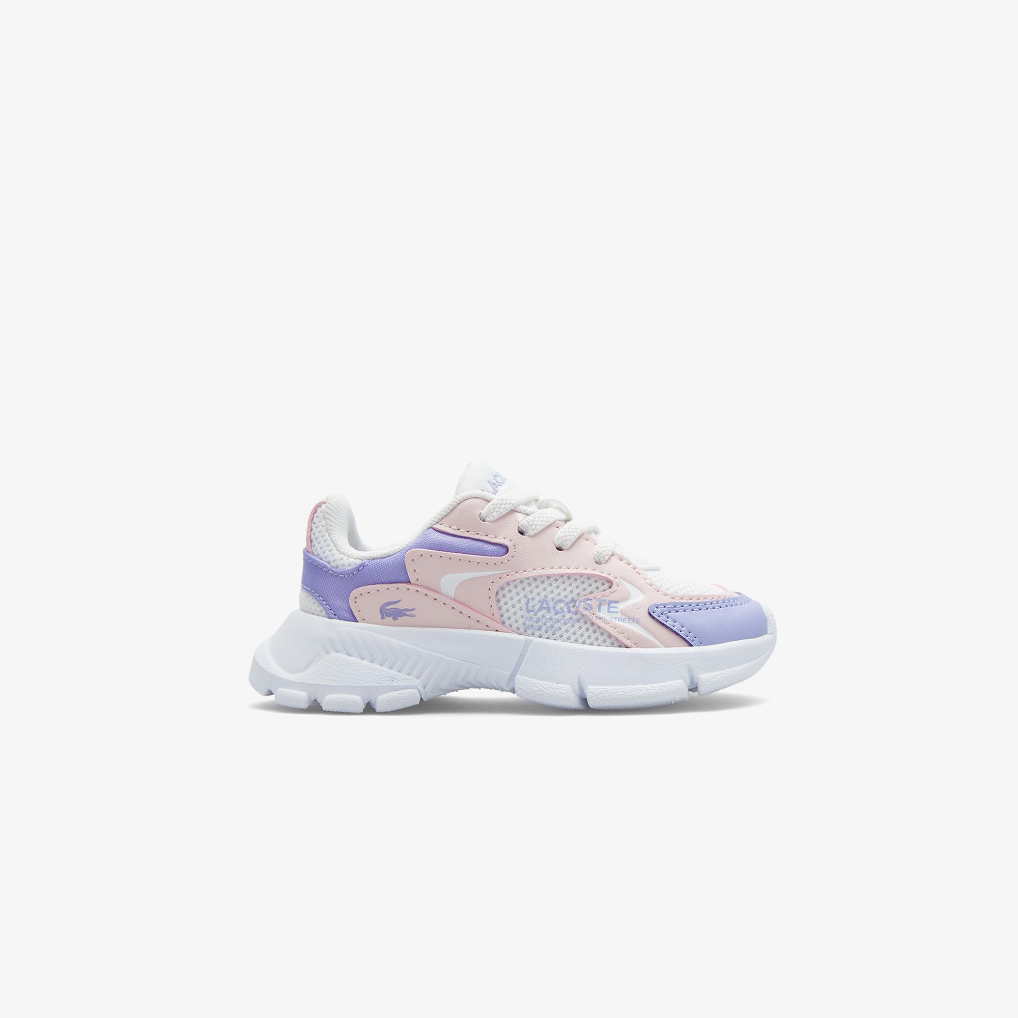 Lacoste L003 Neo Çocuk Mor Sneaker